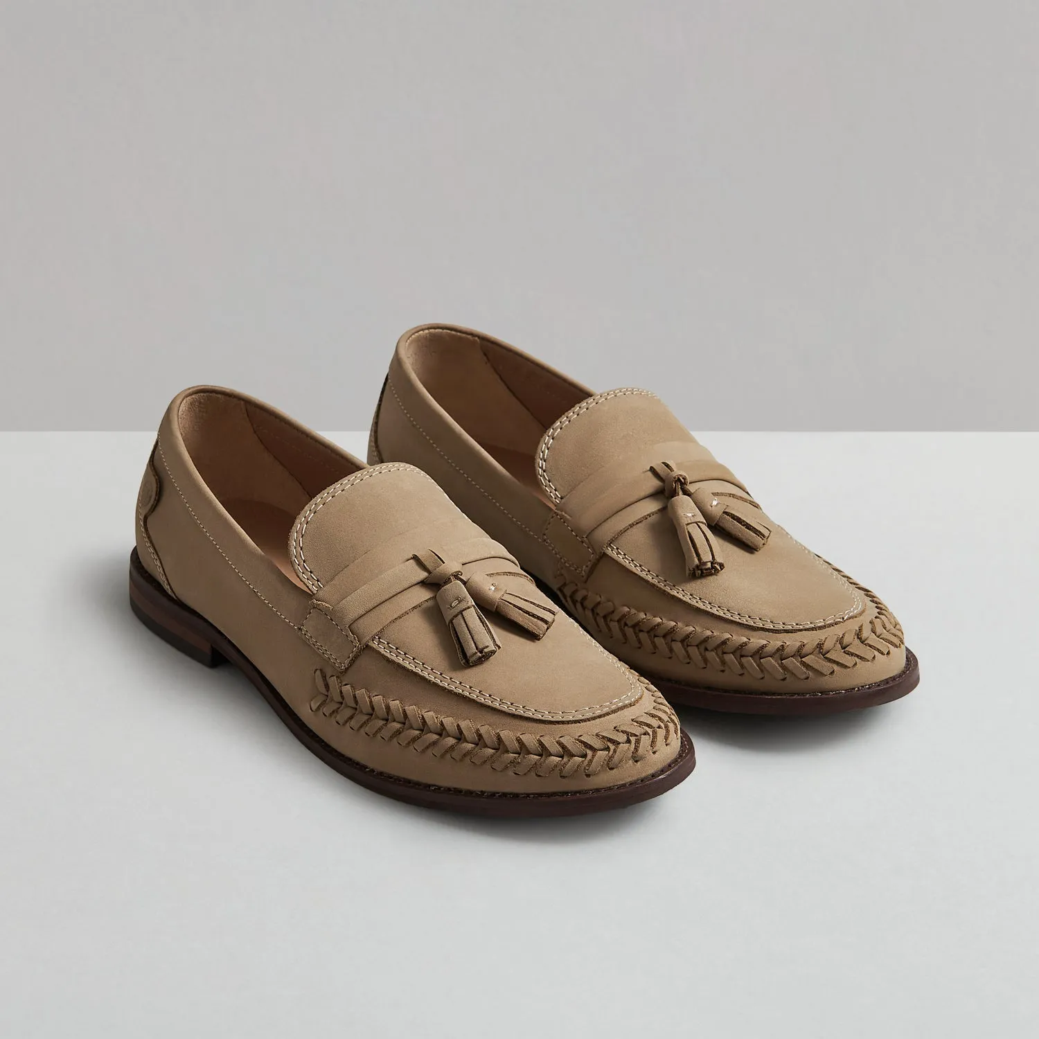 HALDON TAUPE NUBUCK LOAFER sold by Hudson Shoes product image thumbnail 3