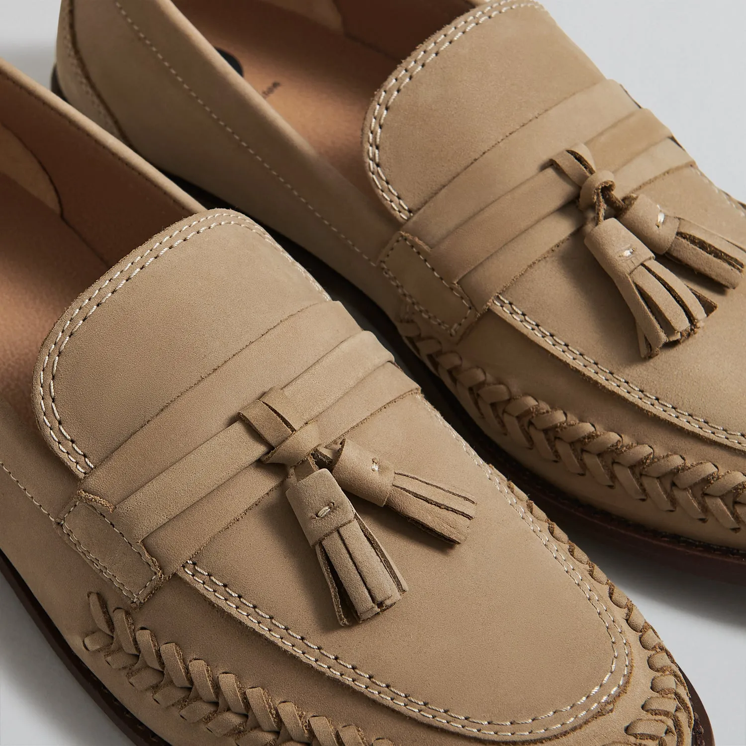 HALDON TAUPE NUBUCK LOAFER sold by Hudson Shoes product image thumbnail 2