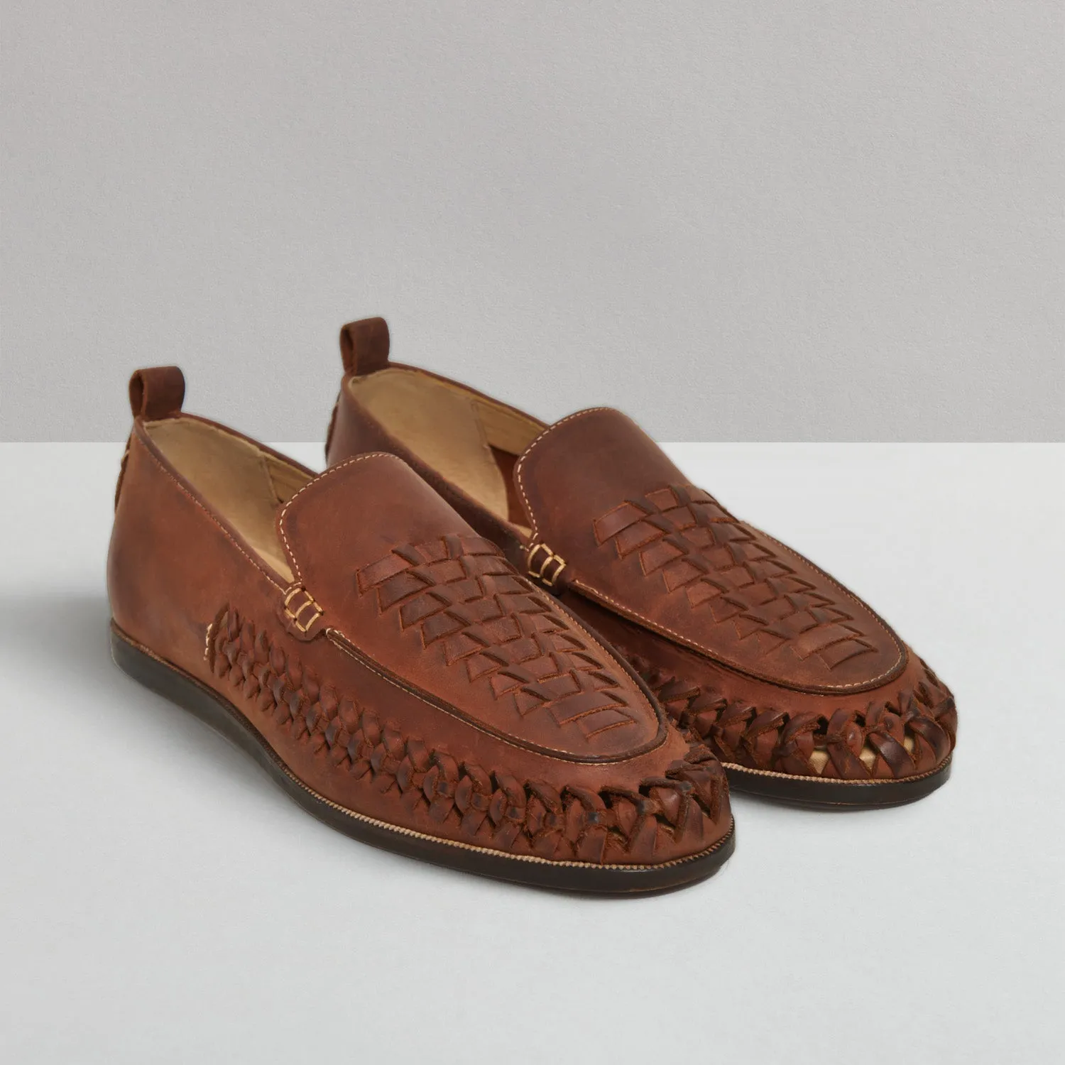 JETTY TAN LEATHER LOAFER sold by Hudson Shoes product image thumbnail 2