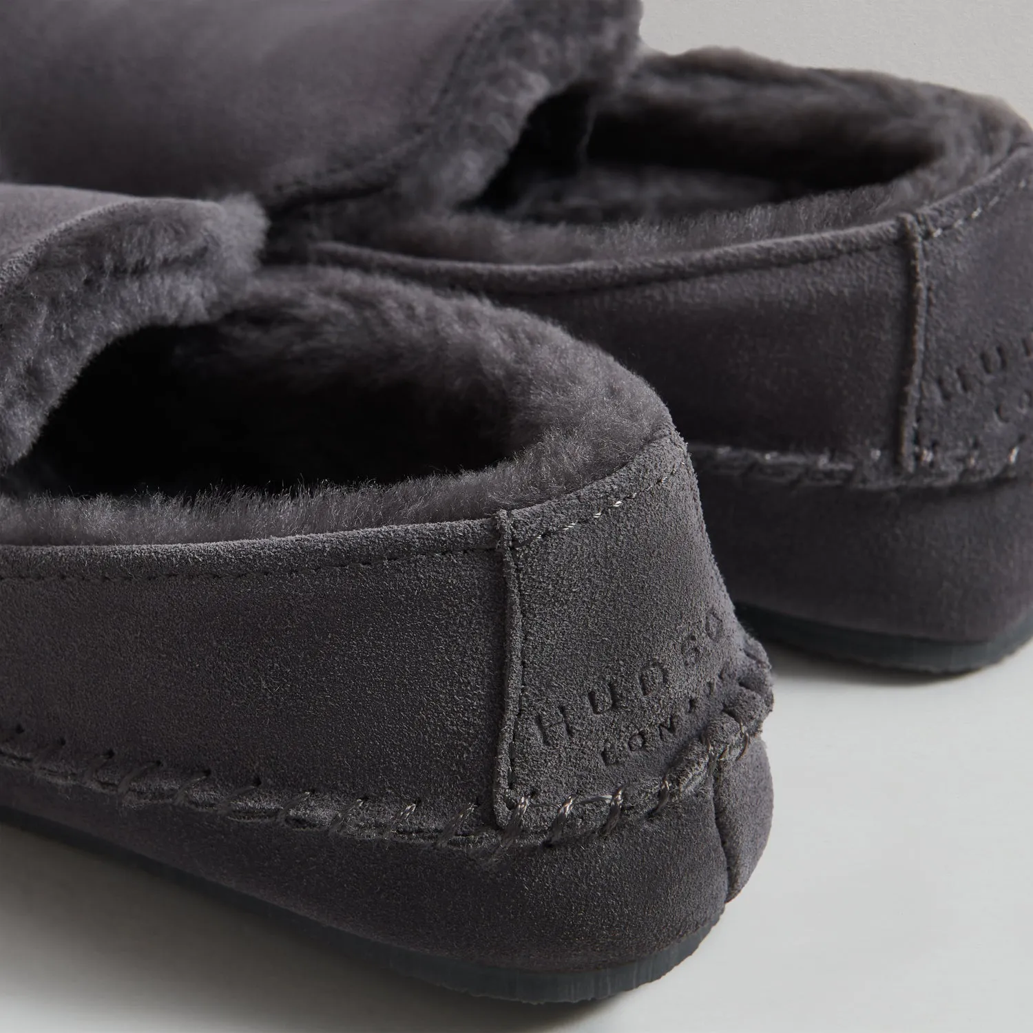 ARDEN SUEDE GREY SLIPPER sold by Hudson Shoes product image thumbnail 3