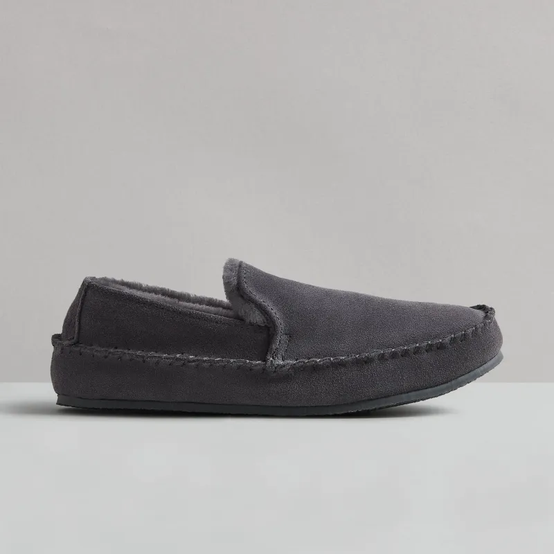 ARDEN SUEDE GREY SLIPPER sold by Hudson Shoes