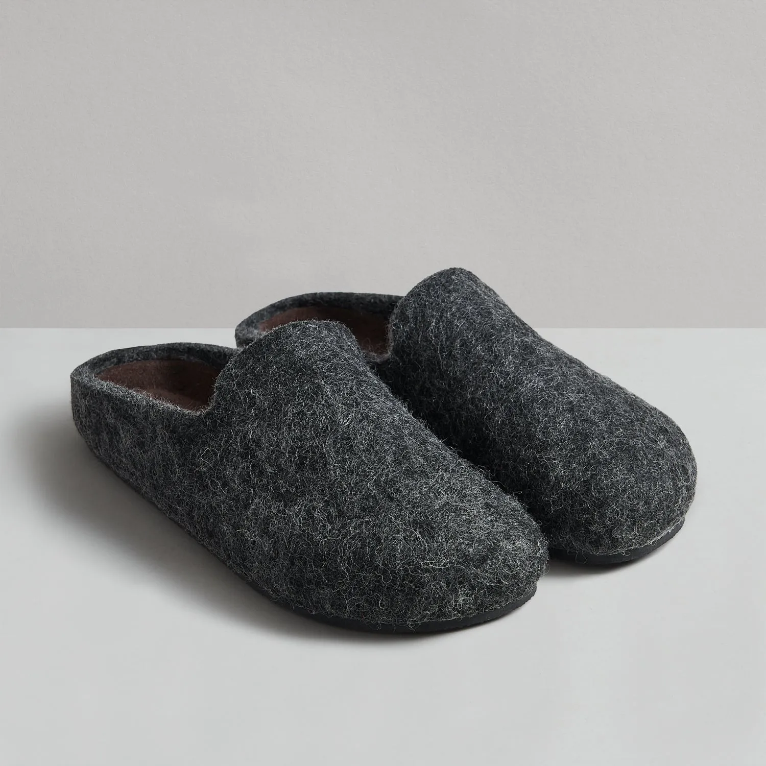 CLAY WOOL FELT BLACK SLIPPER sold by Hudson Shoes product image thumbnail 2