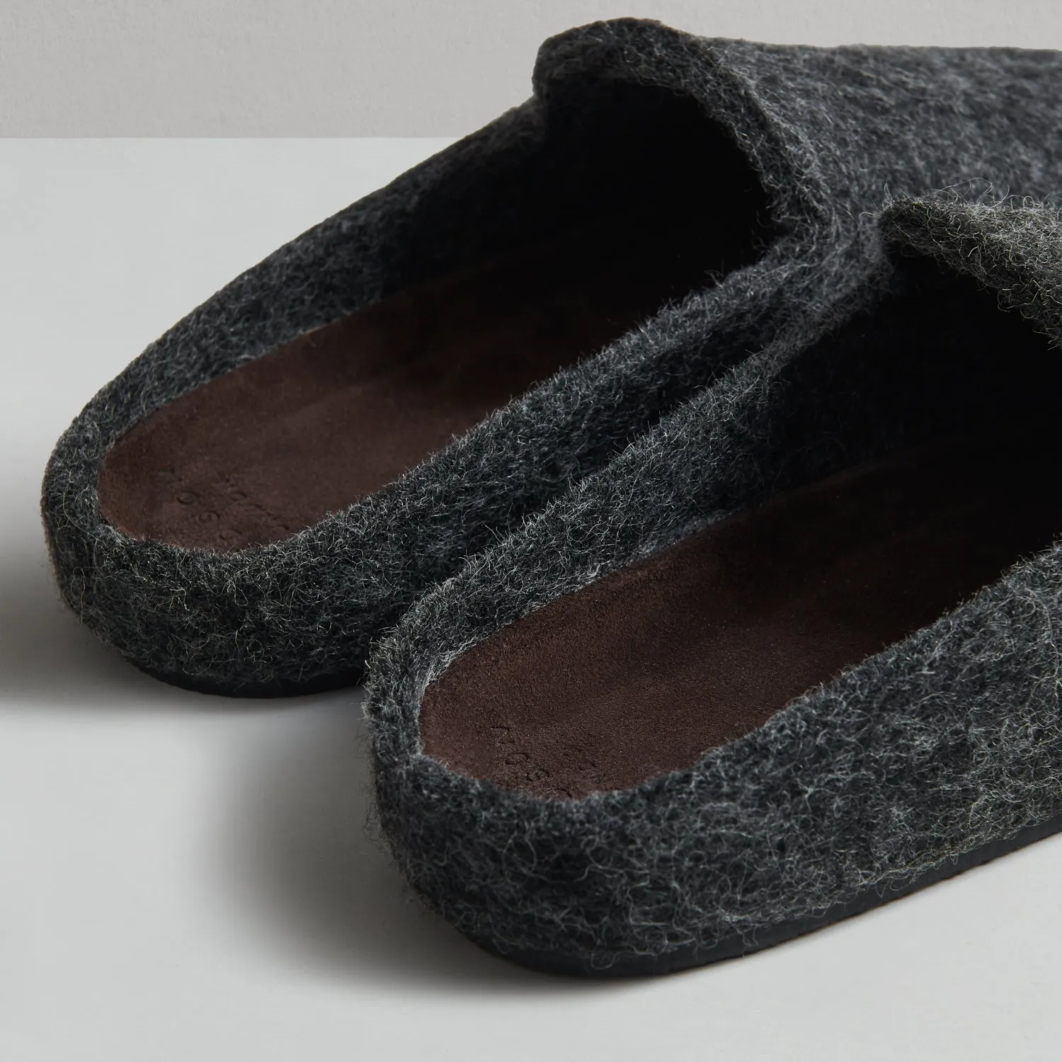 CLAY WOOL FELT BLACK SLIPPER sold by Hudson Shoes product image thumbnail 3