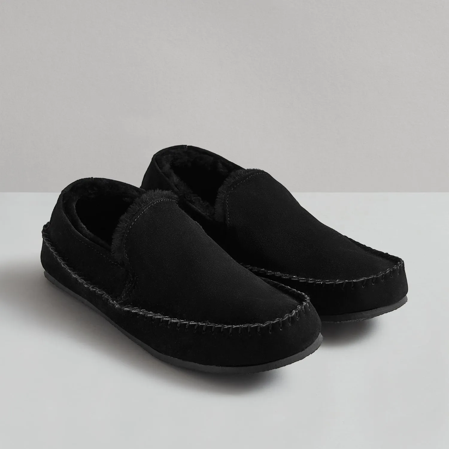 ARDEN SUEDE BLACK SLIPPER sold by Hudson Shoes product image thumbnail 2