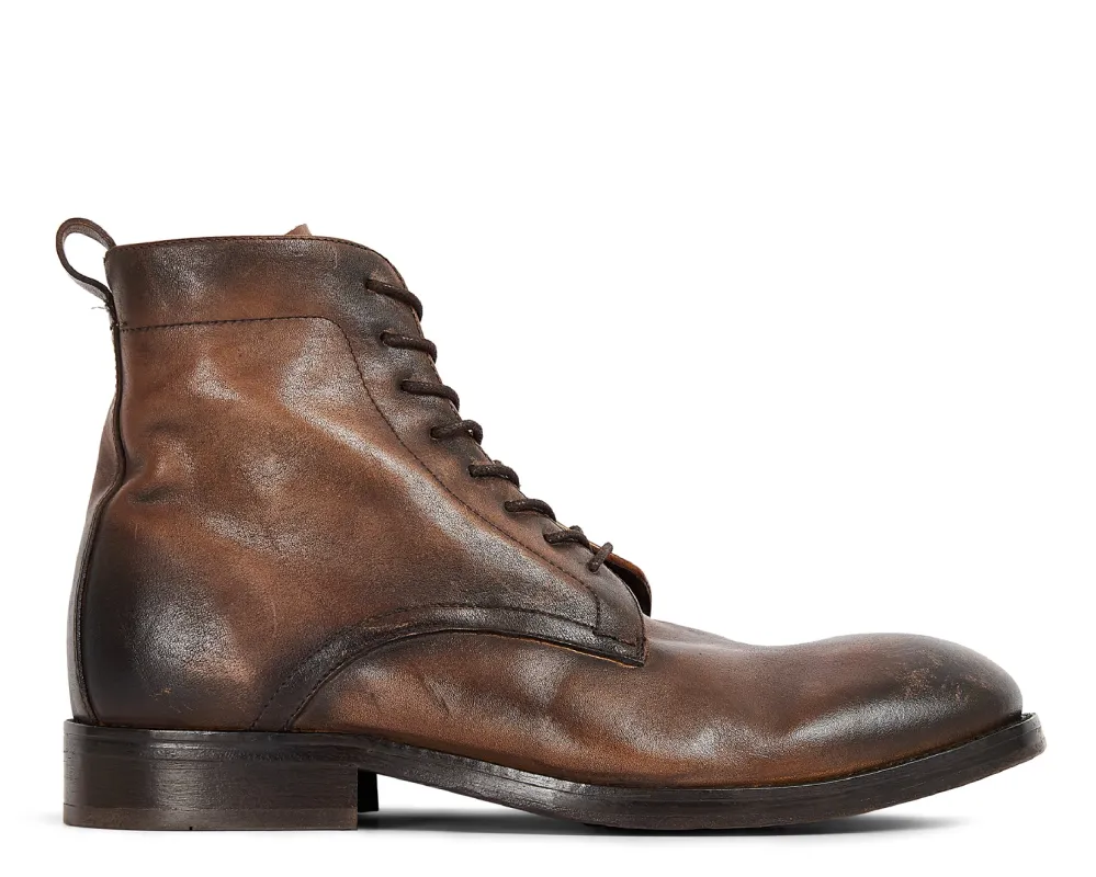 CEDAR BROWN LEATHER BOOT sold by Hudson Shoes