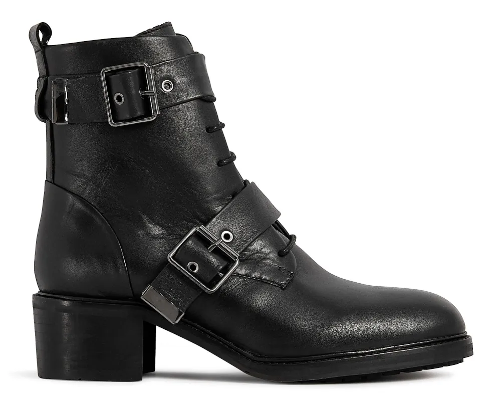 STANTON BLACK LEATHER BOOT sold by Hudson Shoes