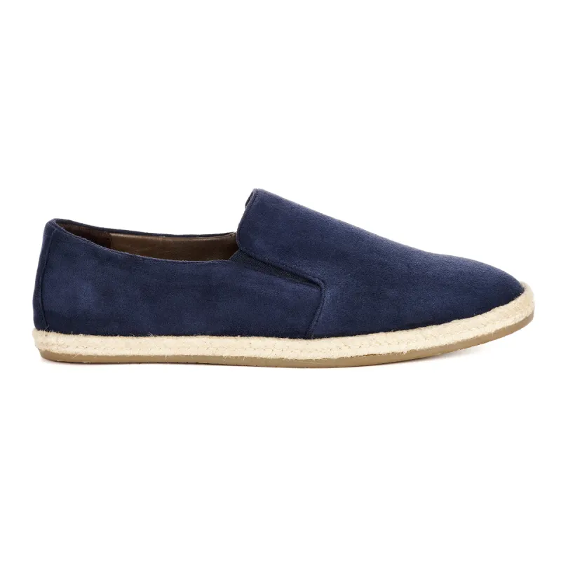 HAVANA MENS NAVY SUEDE ESPADRILLES made by Hudson Jeans