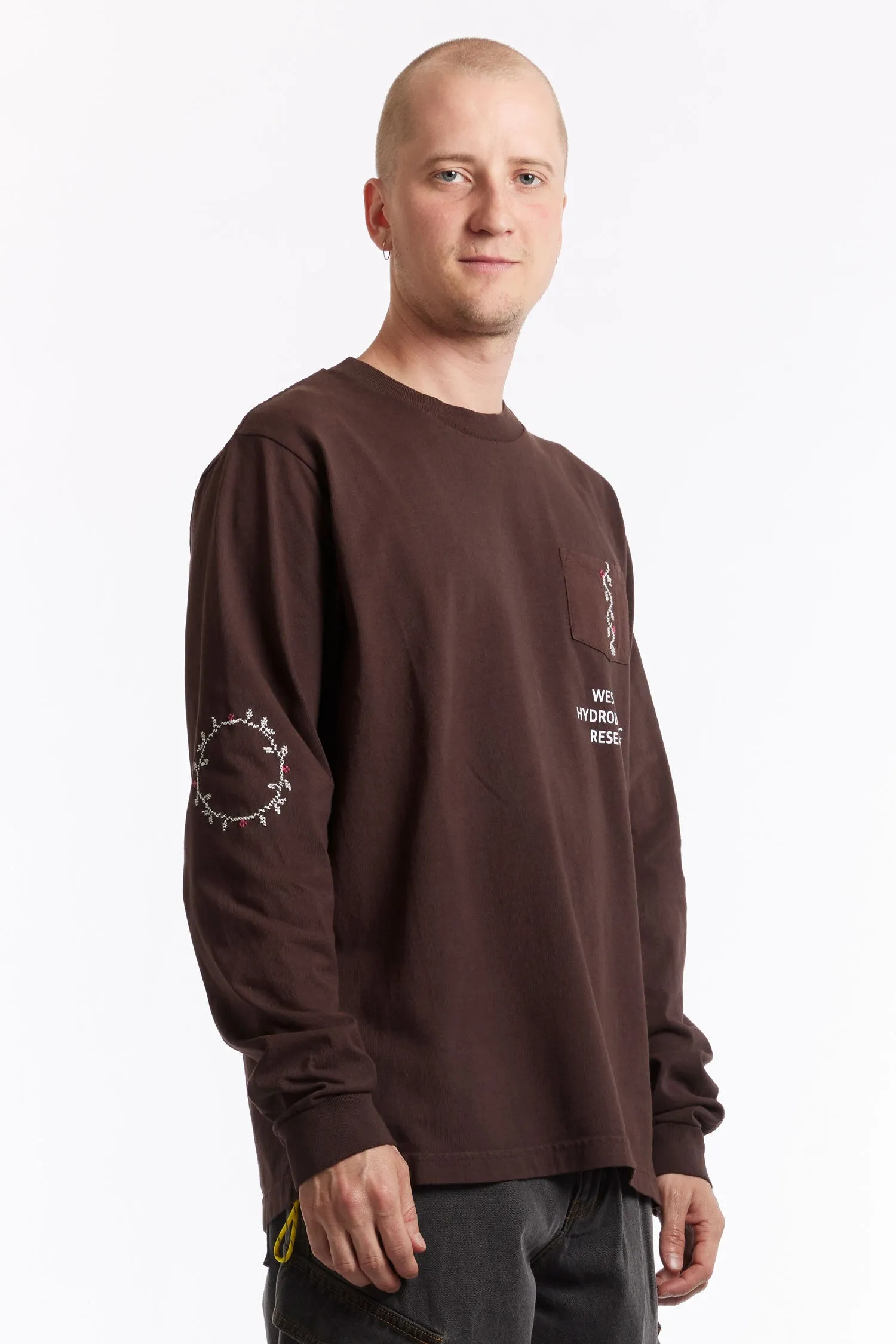 ADISH x WESTERN HYDRODYNAMIC RESEARCH NAFNUF LOGO LONG SLEEVE SHIRT sold by Perks And Mini Pty Ltd (P.A.M.) product image thumbnail 2