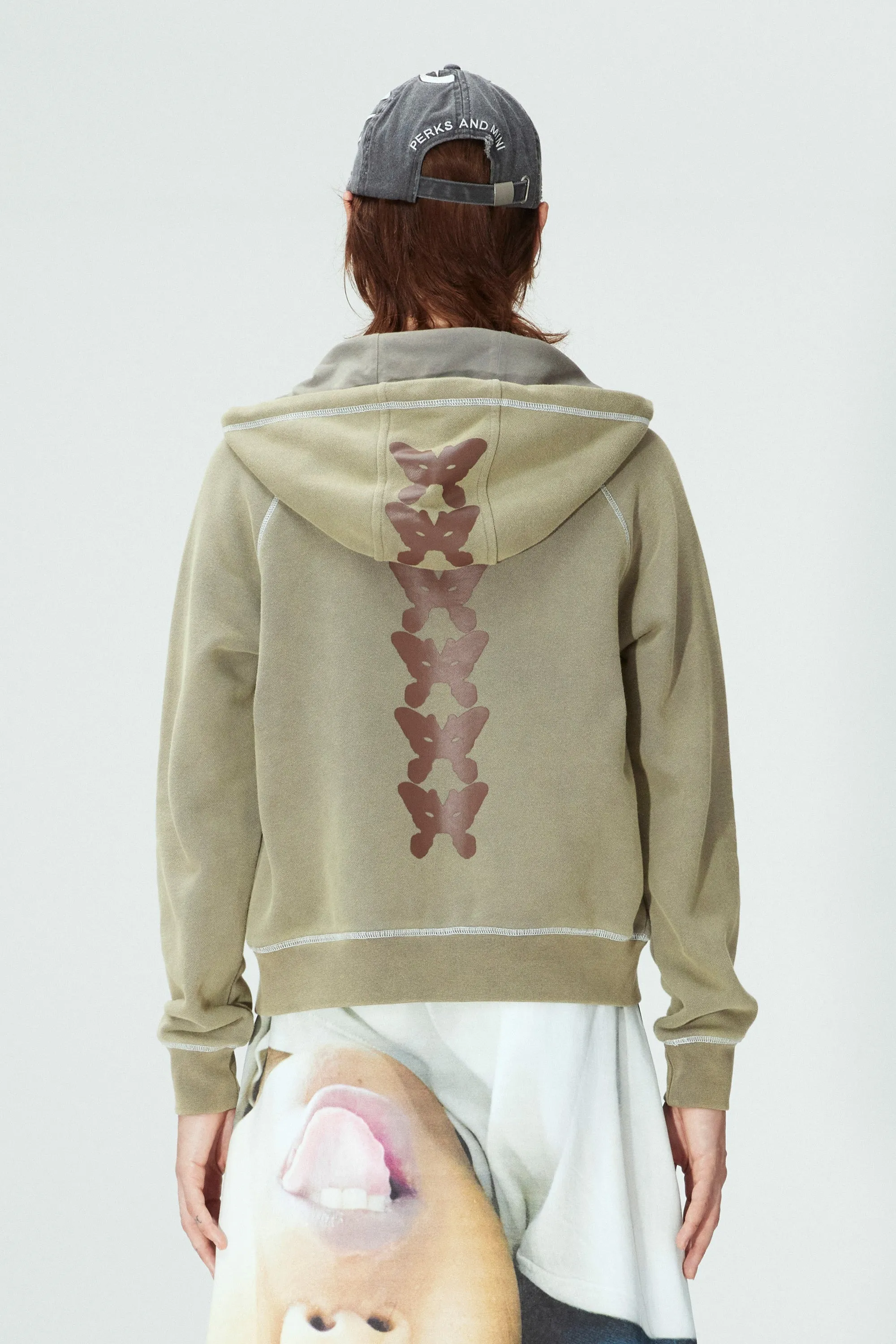 CHERRY MOON HOODED ZIP THRU SWEAT sold by Perks And Mini Pty Ltd (P.A.M.) product image thumbnail 2