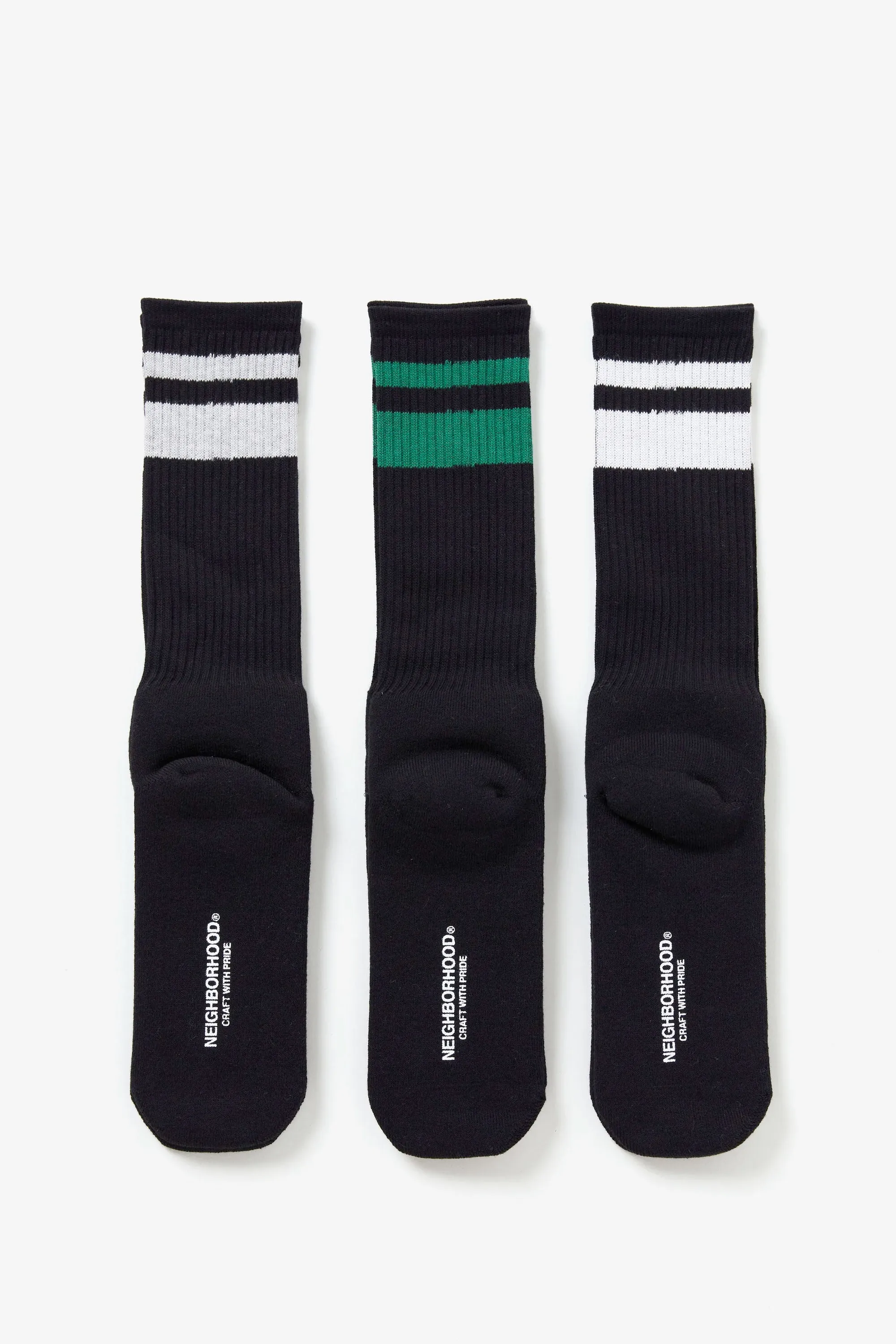 CLASSIC 3PAC SOCKS BLACK sold by Perks And Mini Pty Ltd (P.A.M.) product image thumbnail 2