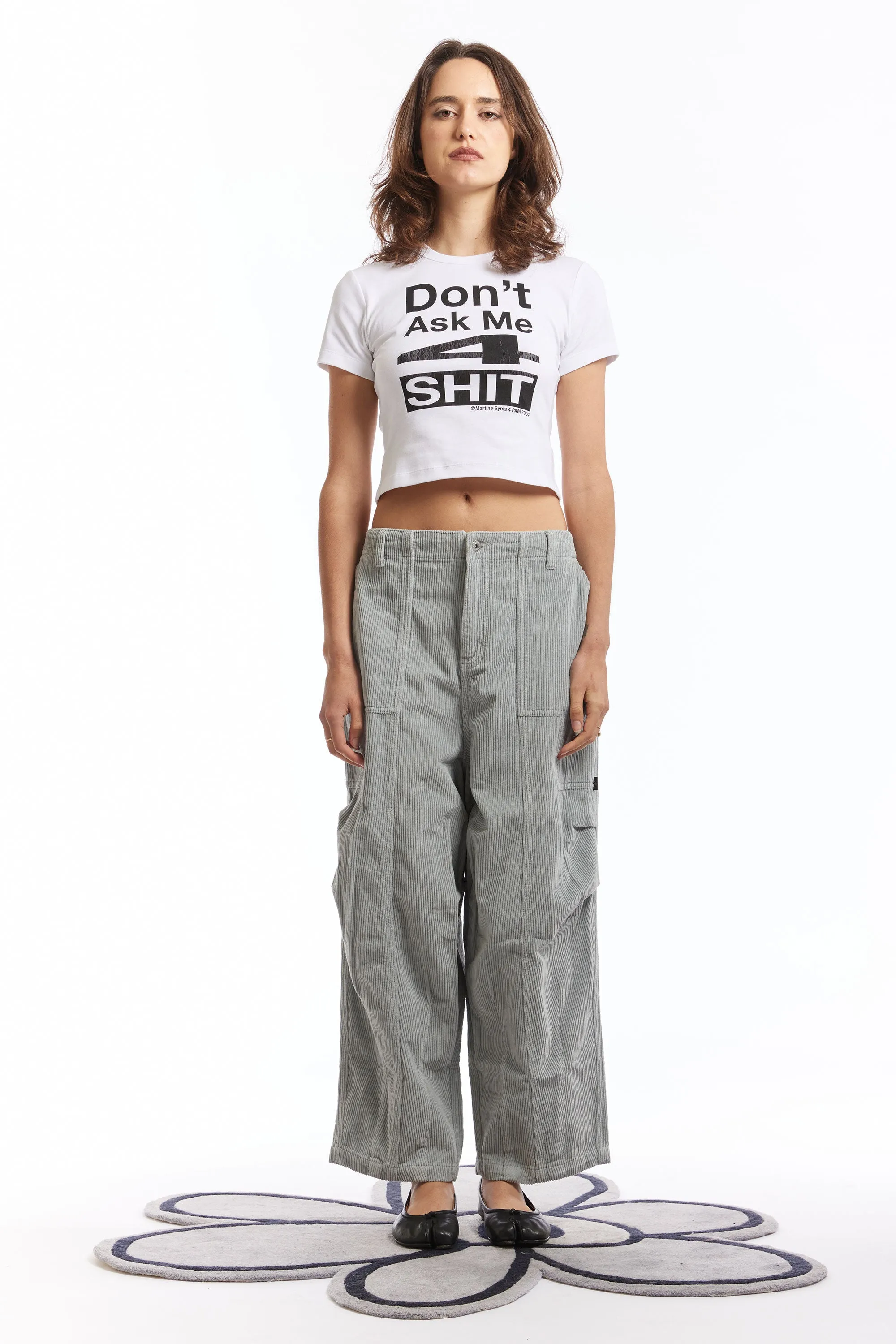 CORDUROY PONDERING PANT SKY GREY sold by Perks And Mini Pty Ltd (P.A.M.) product image thumbnail 4