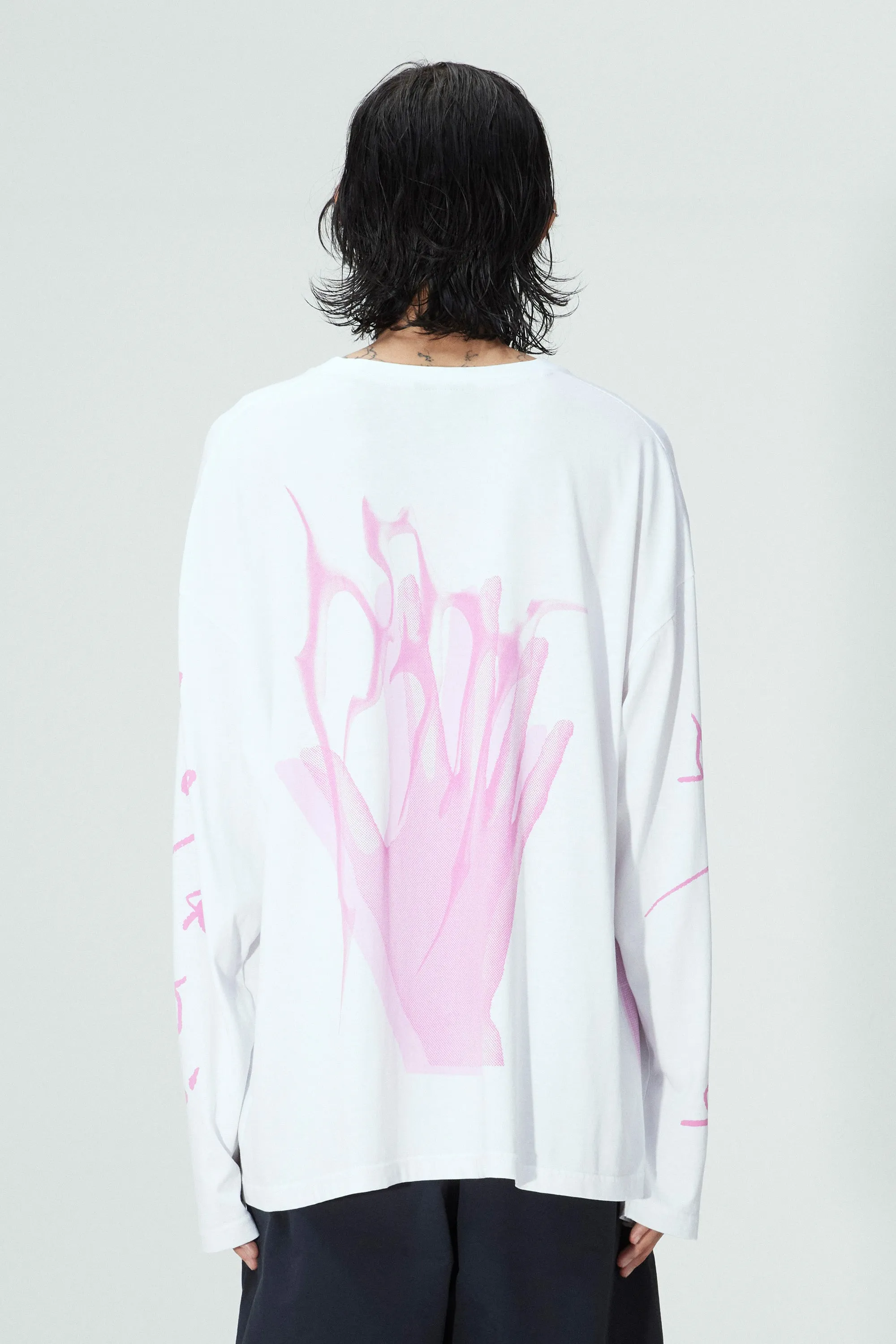 GAZE OVERSIZED LS TEE WHITE sold by Perks And Mini Pty Ltd (P.A.M.) product image thumbnail 2