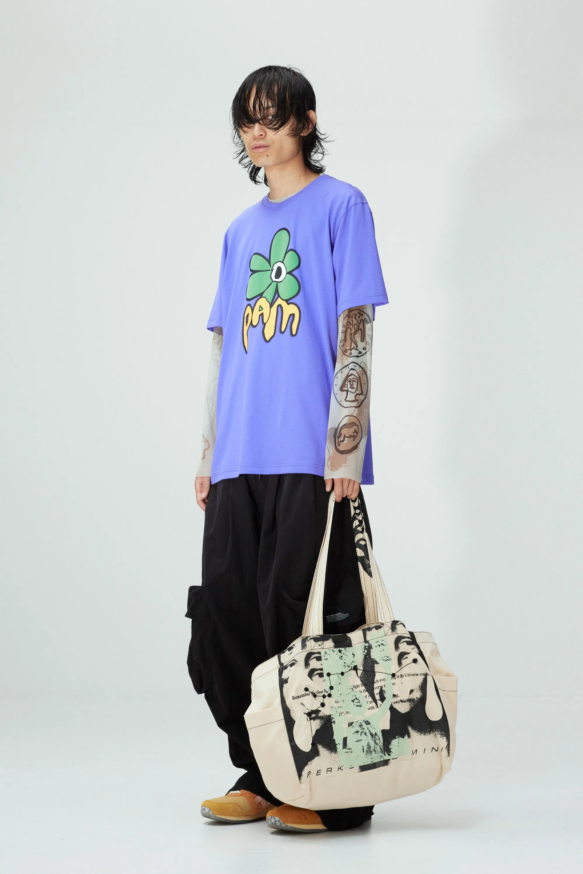 GESTURES SS TEE PURPLE HAZE sold by Perks And Mini Pty Ltd (P.A.M.) product image thumbnail 2
