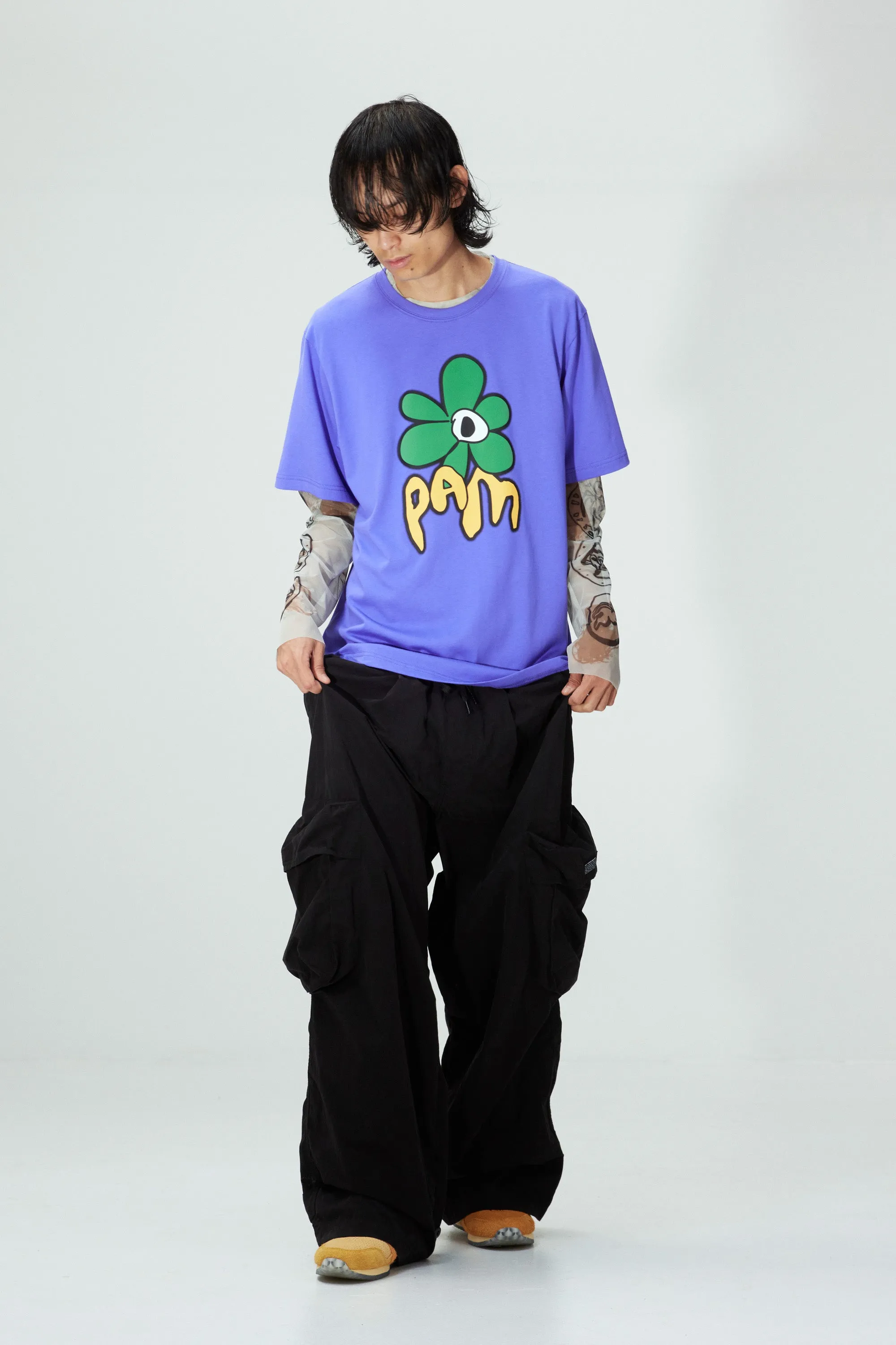 GESTURES SS TEE PURPLE HAZE sold by Perks And Mini Pty Ltd (P.A.M.) product image thumbnail 3