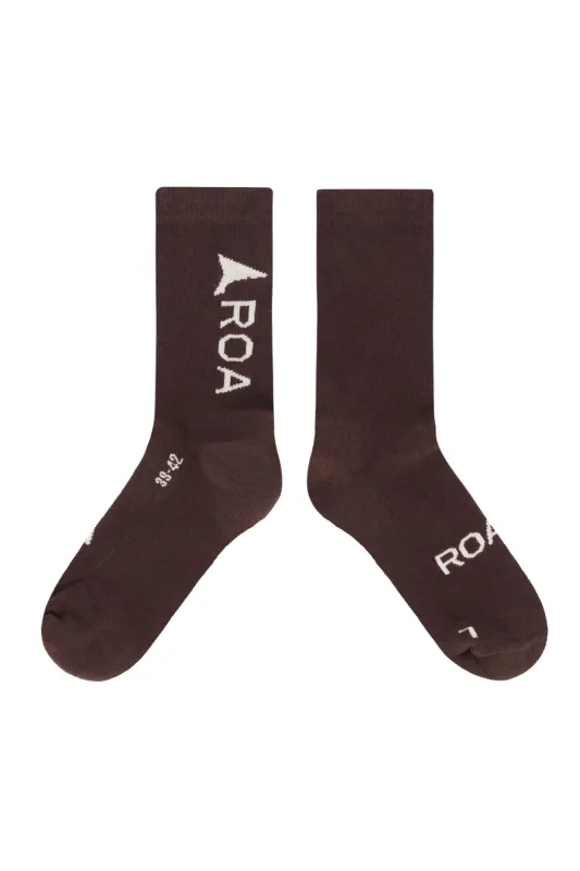 LOGO SOCKS DARK BROWN sold by Perks And Mini Pty Ltd (P.A.M.)