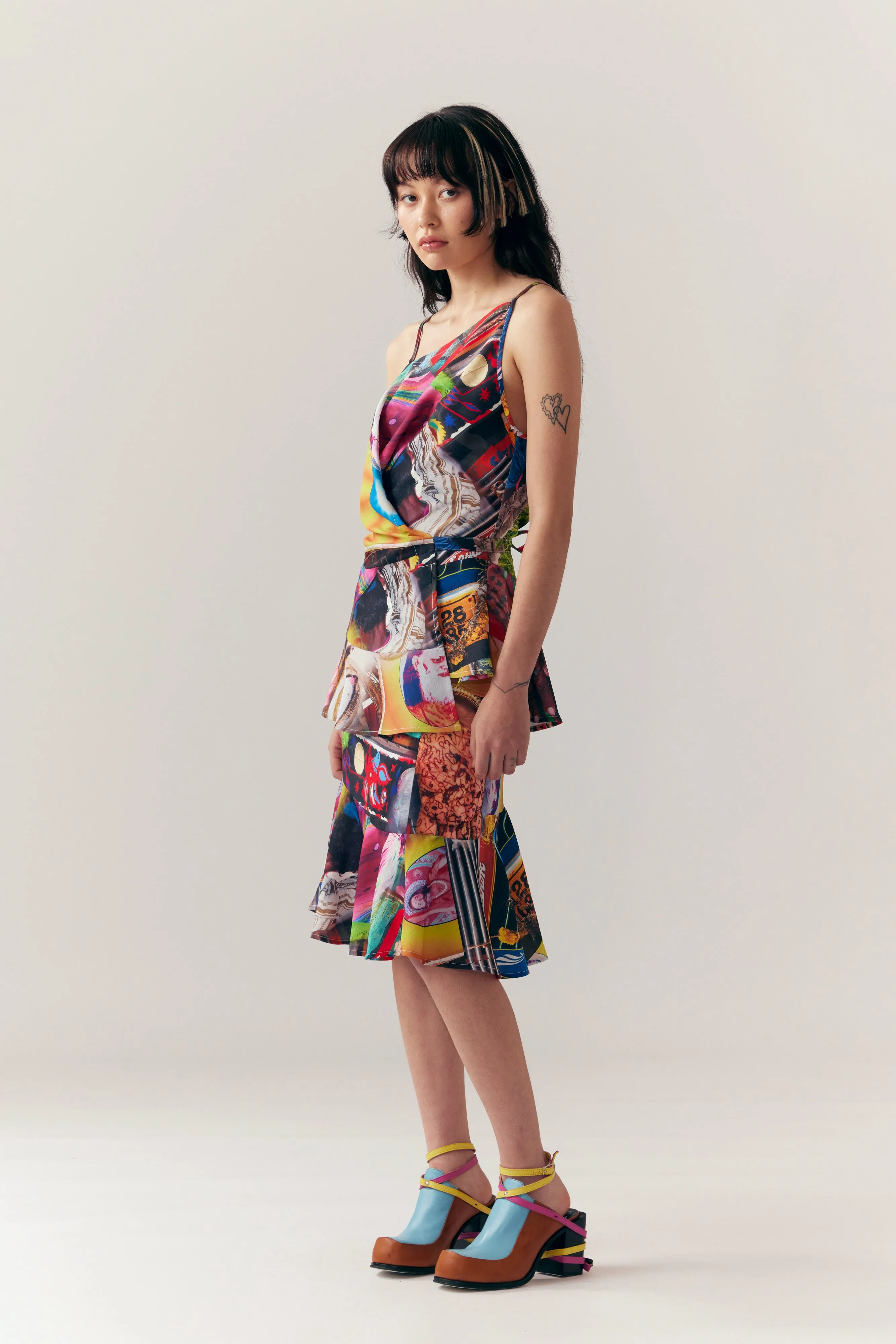 NAME ONE THING WRAP TUNIC TOP sold by Perks And Mini Pty Ltd (P.A.M.) product image thumbnail 3