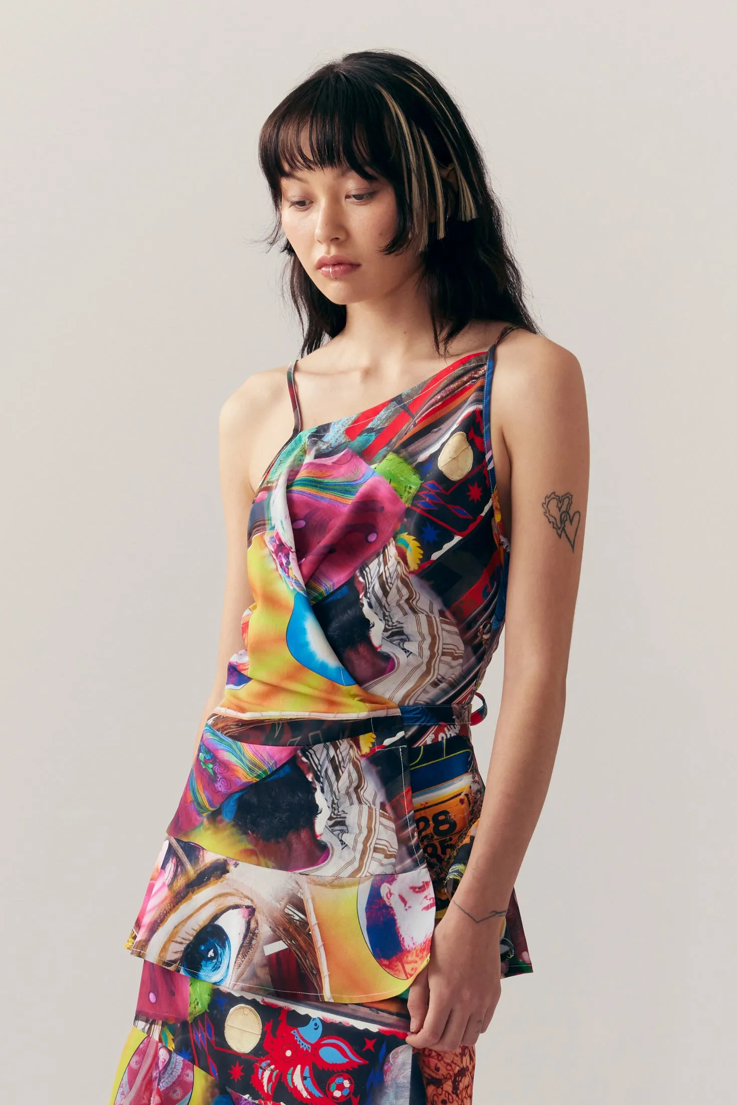 NAME ONE THING WRAP TUNIC TOP sold by Perks And Mini Pty Ltd (P.A.M.)