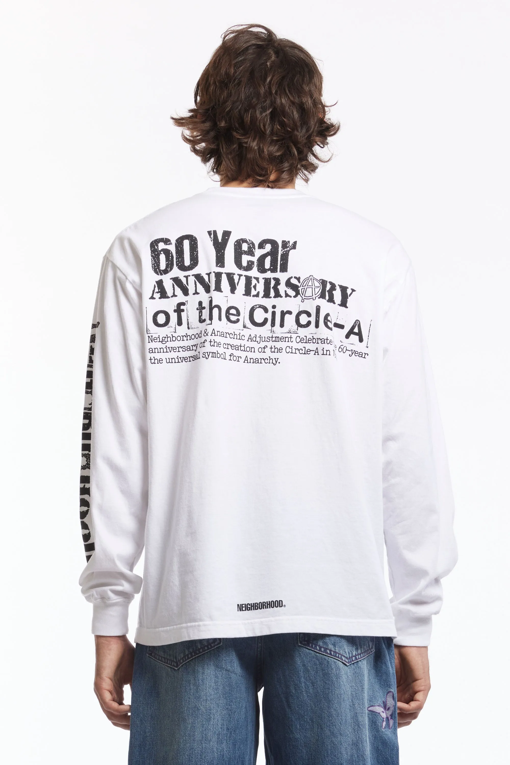 NH X ANARCHIC ADJUSTMENT . TEE LS WHITE sold by Perks And Mini Pty Ltd (P.A.M.) product image thumbnail 2