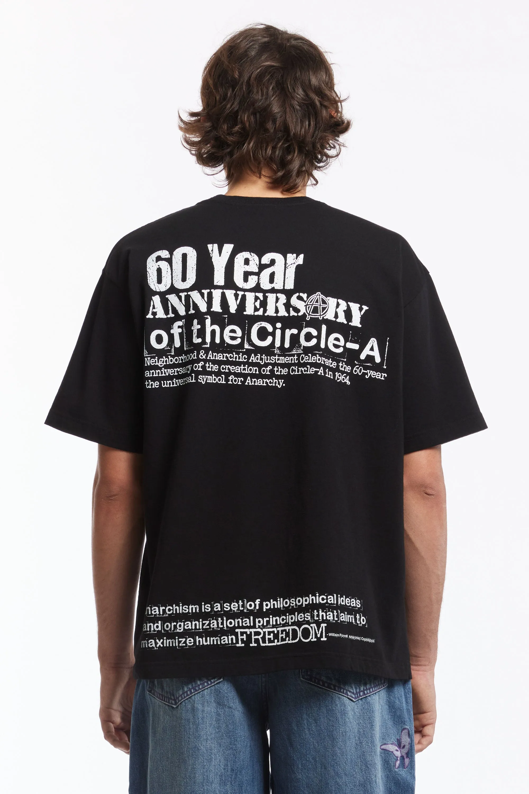 NH X ANARCHIC ADJUSTMENT . TEE SS-1 BLACK sold by Perks And Mini Pty Ltd (P.A.M.) product image thumbnail 3