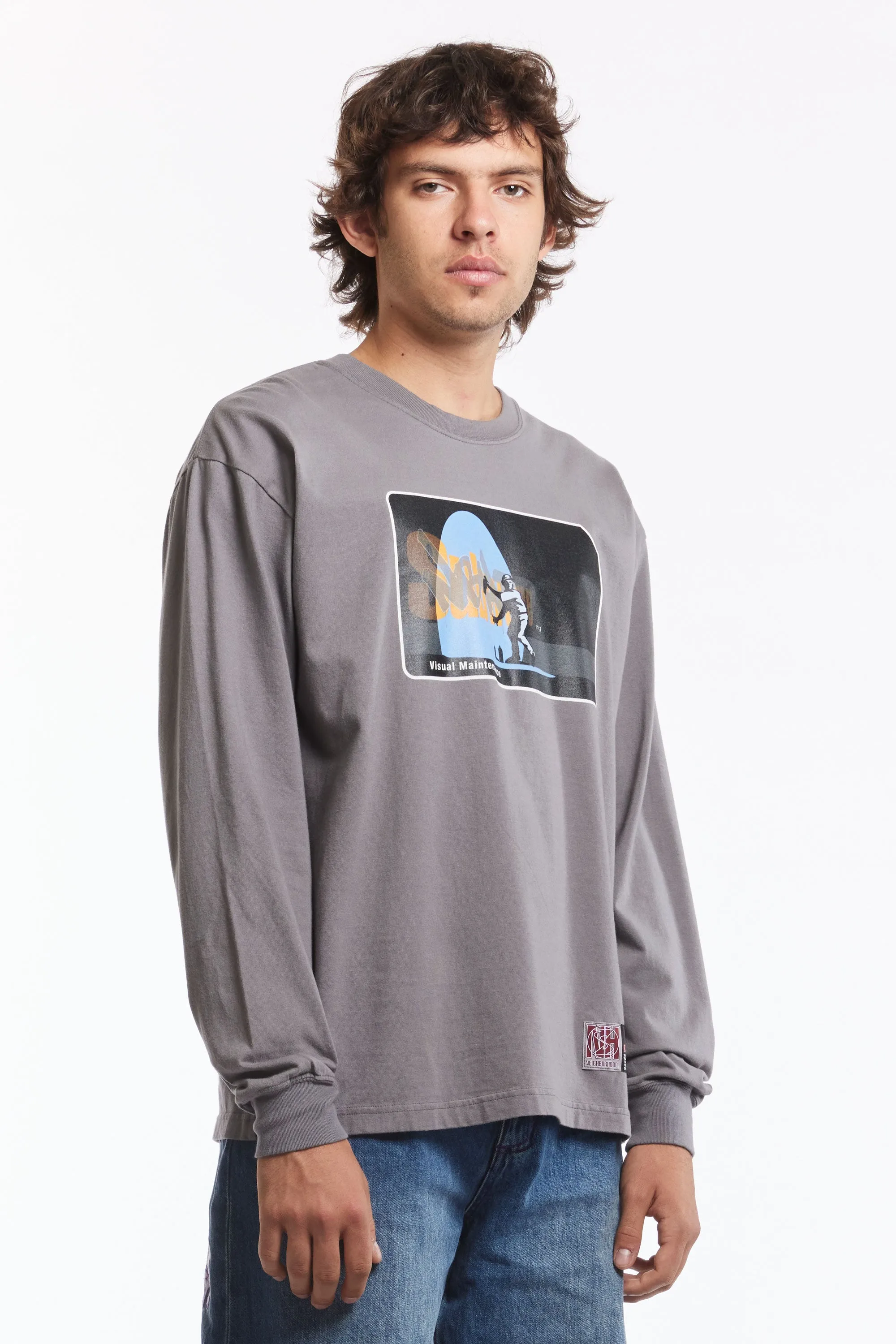 NH X SUBWARE . TEE LS-1 GREY sold by Perks And Mini Pty Ltd (P.A.M.) product image thumbnail 2
