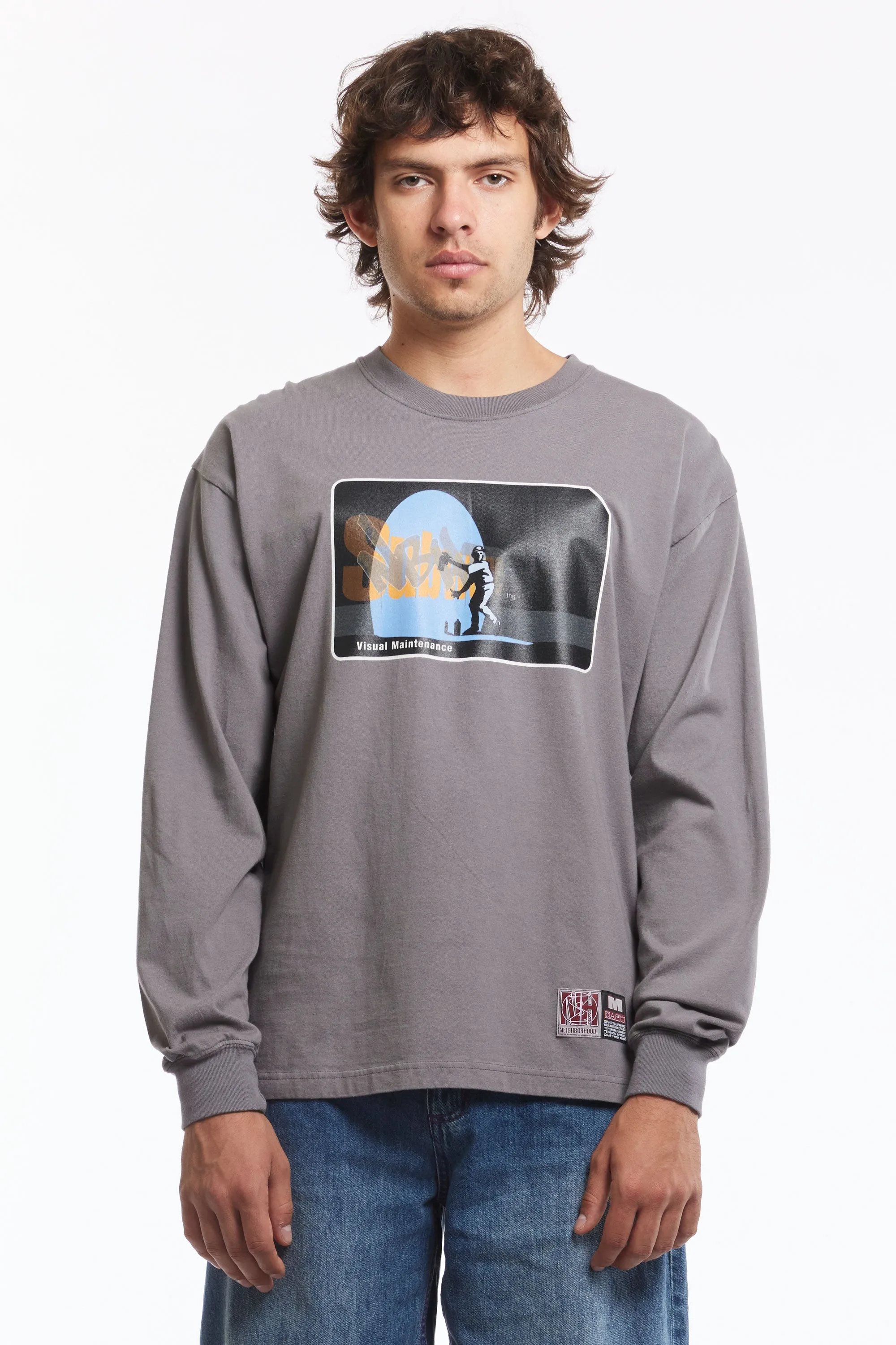 NH X SUBWARE . TEE LS-1 GREY sold by Perks And Mini Pty Ltd (P.A.M.)