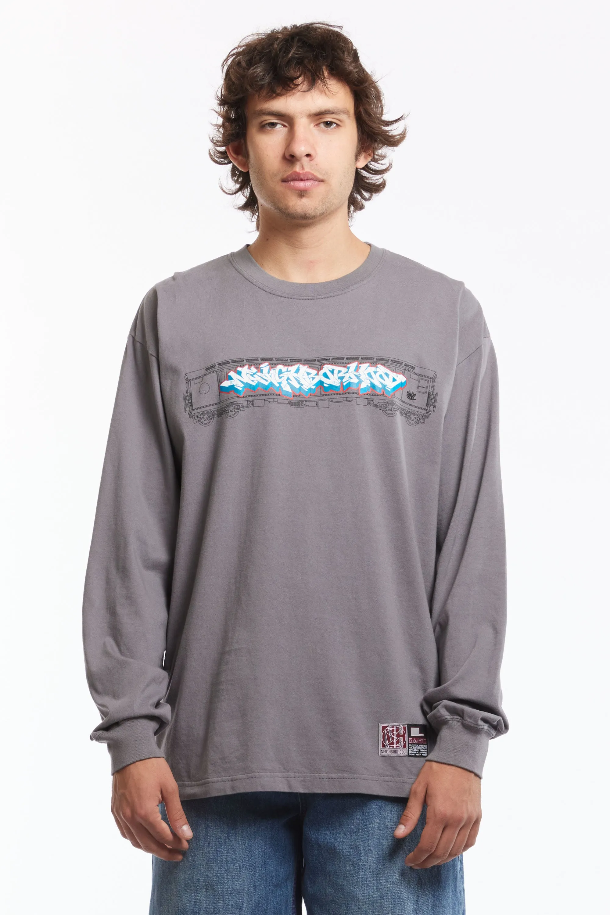 NH X SUBWARE . TEE LS-2 GREY sold by Perks And Mini Pty Ltd (P.A.M.)