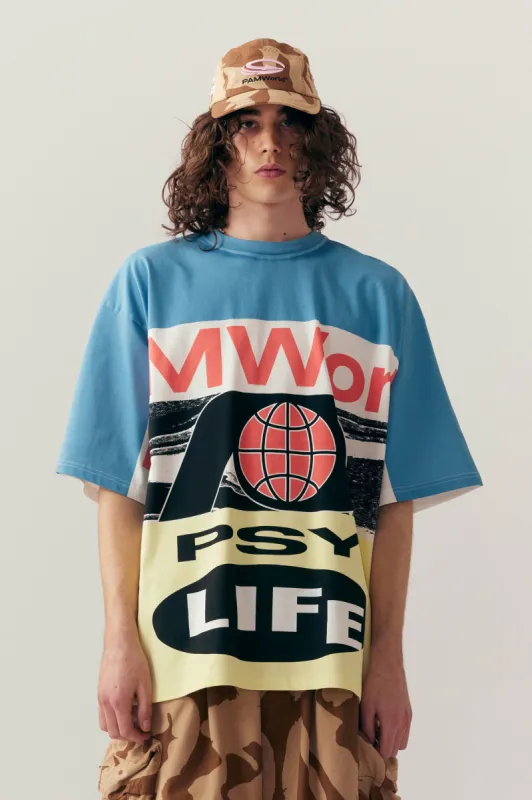 PSY LYF FLAG OVERSIZED TEE sold by Perks And Mini Pty Ltd (P.A.M.)
