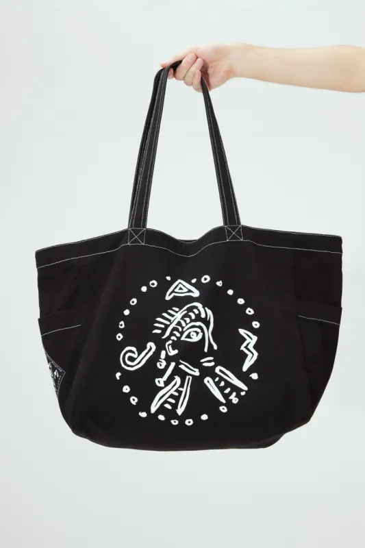SUSUMU MUKAI - OIL STICK TOTE BAG made by Perks And Mini Pty Ltd (P.A.M.)