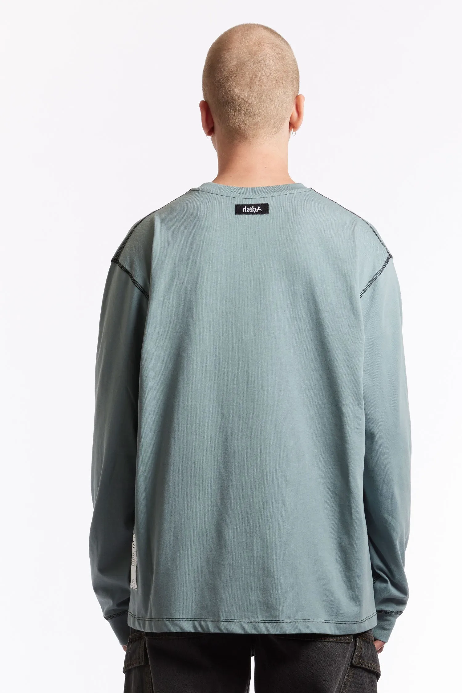 TATREEZ LOGO CONTRAST STITCHED LONG SLEEVE SHIRT sold by Perks And Mini Pty Ltd (P.A.M.) product image thumbnail 2