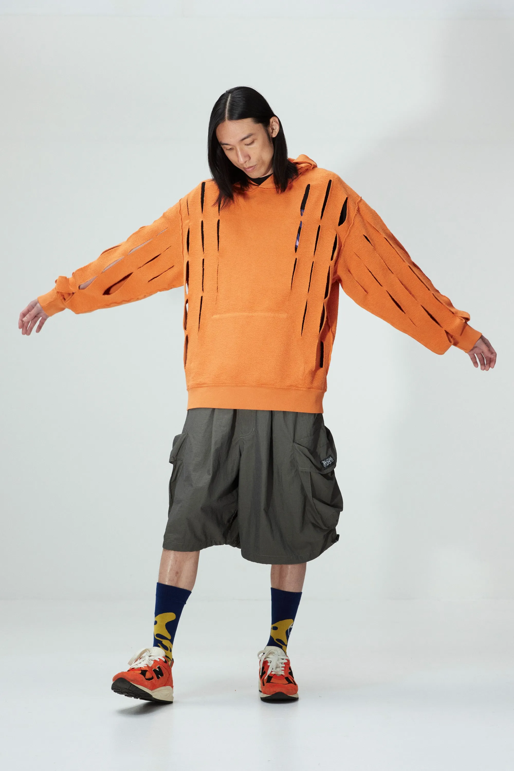 UP CYCLE SLASH HOODIE TANGERINE sold by Perks And Mini Pty Ltd (P.A.M.) product image thumbnail 3