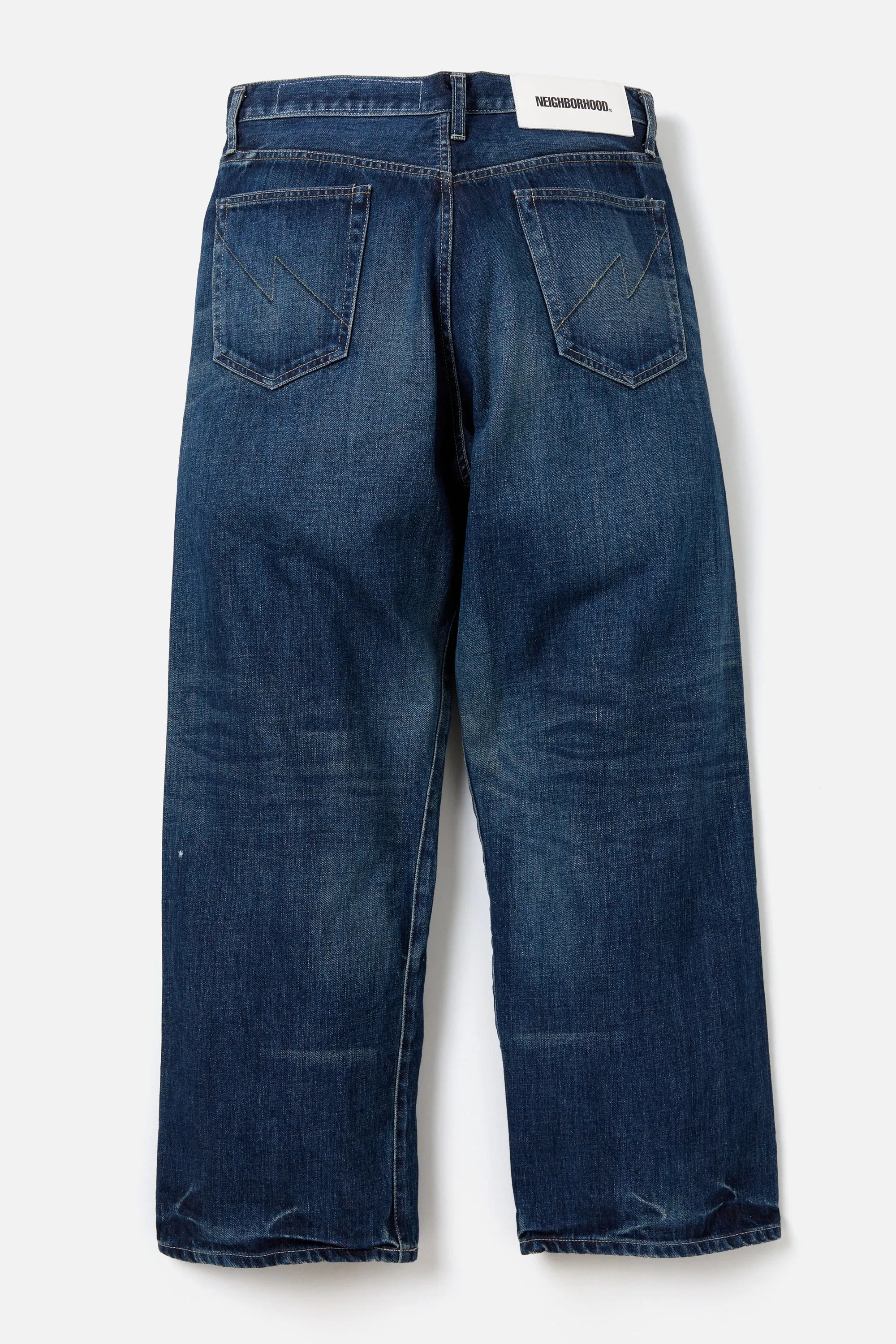 WASHED DENIM DP WIDE PANTS INDIGO sold by Perks And Mini Pty Ltd (P.A.M.) product image thumbnail 2