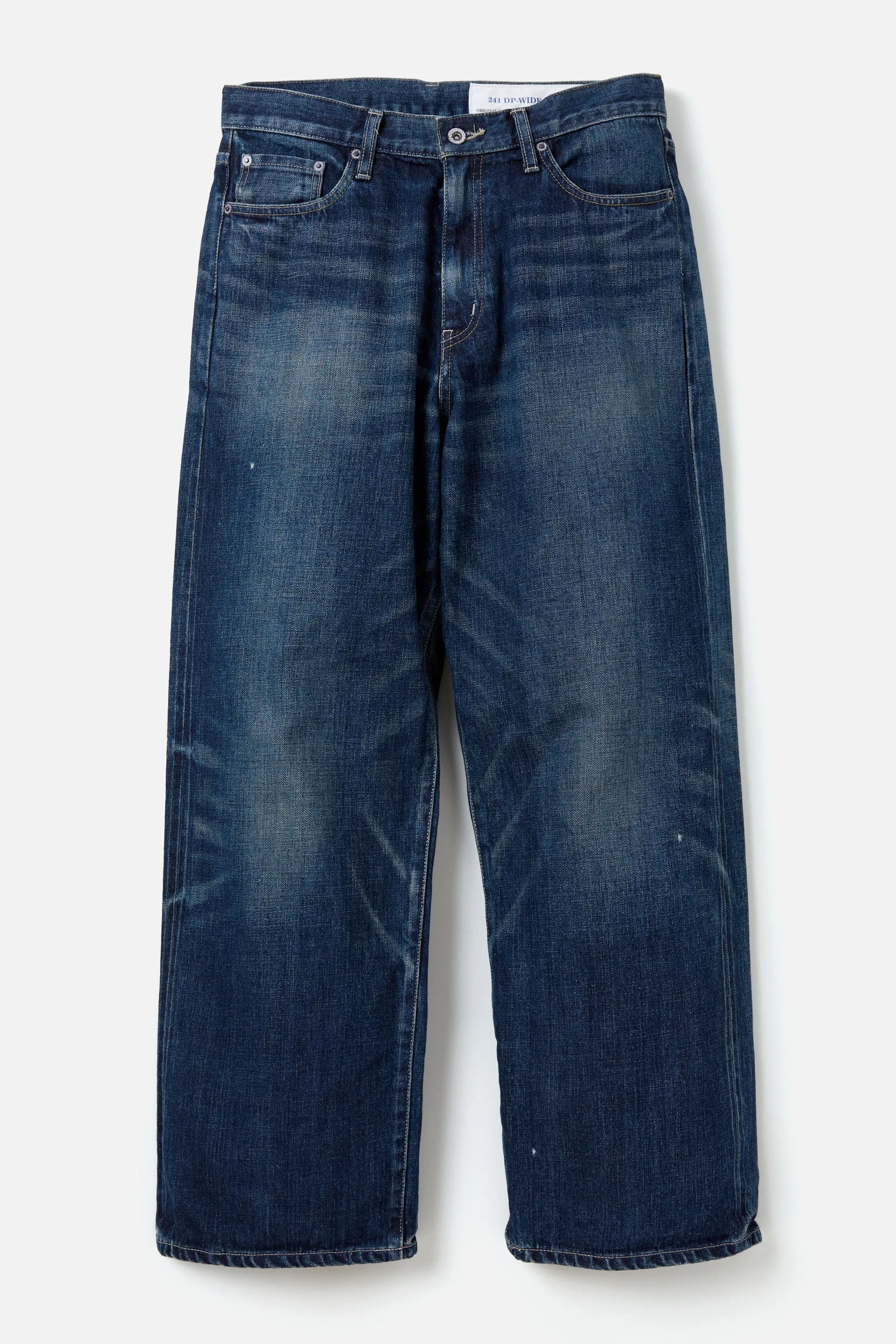 WASHED DENIM DP WIDE PANTS INDIGO sold by Perks And Mini Pty Ltd (P.A.M.)