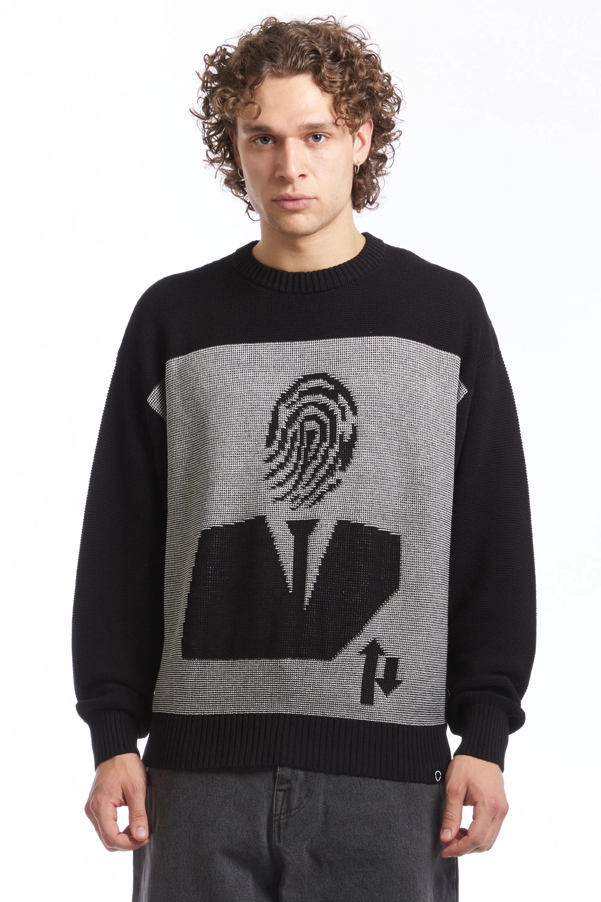AGENT KNIT SWEATER BLACK sold by Perks And Mini Pty Ltd (P.A.M.) product image thumbnail 2