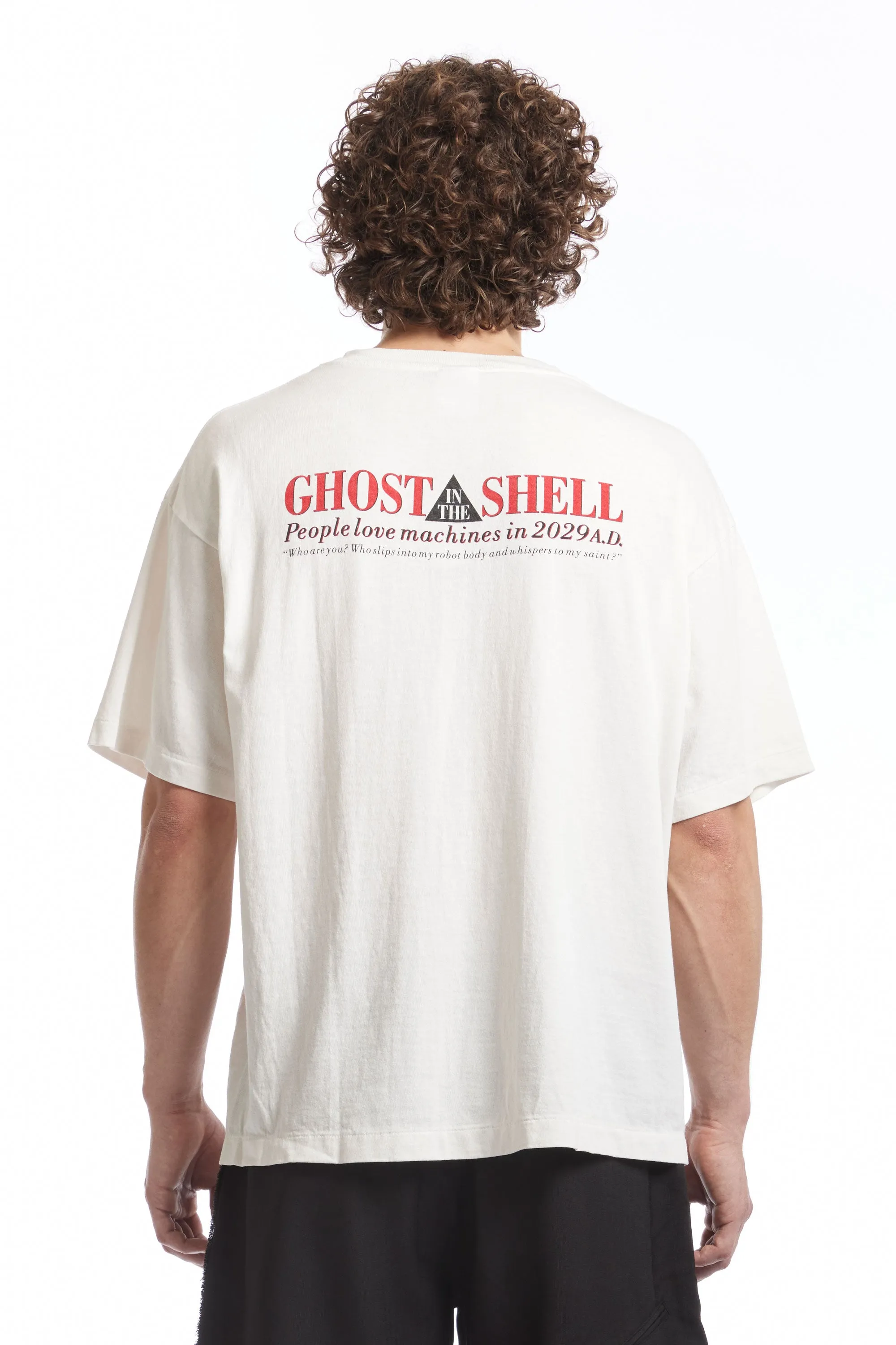 GHOST IN THE SHELL WHITE SS TEE sold by Perks And Mini Pty Ltd (P.A.M.) product image thumbnail 3