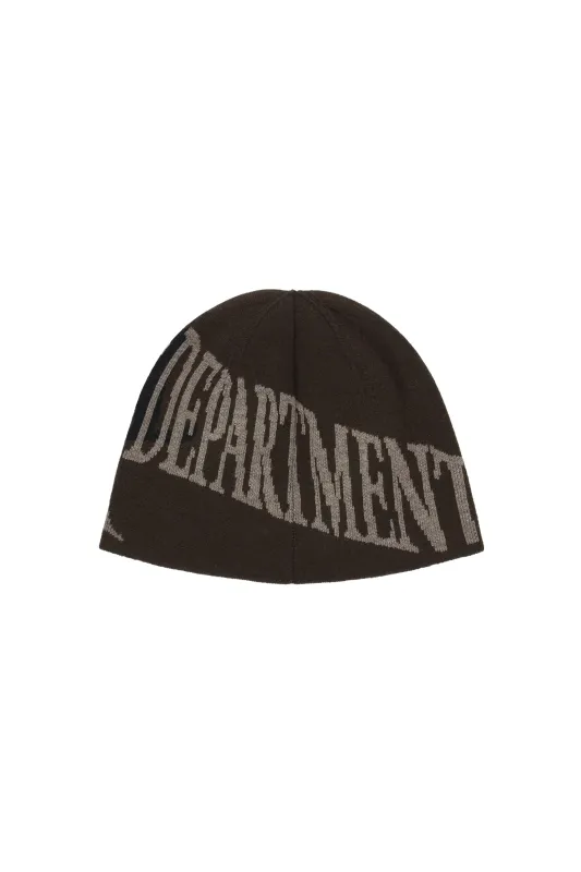 Department Beanie Dark Brown made by Perks And Mini Pty Ltd (P.A.M.)