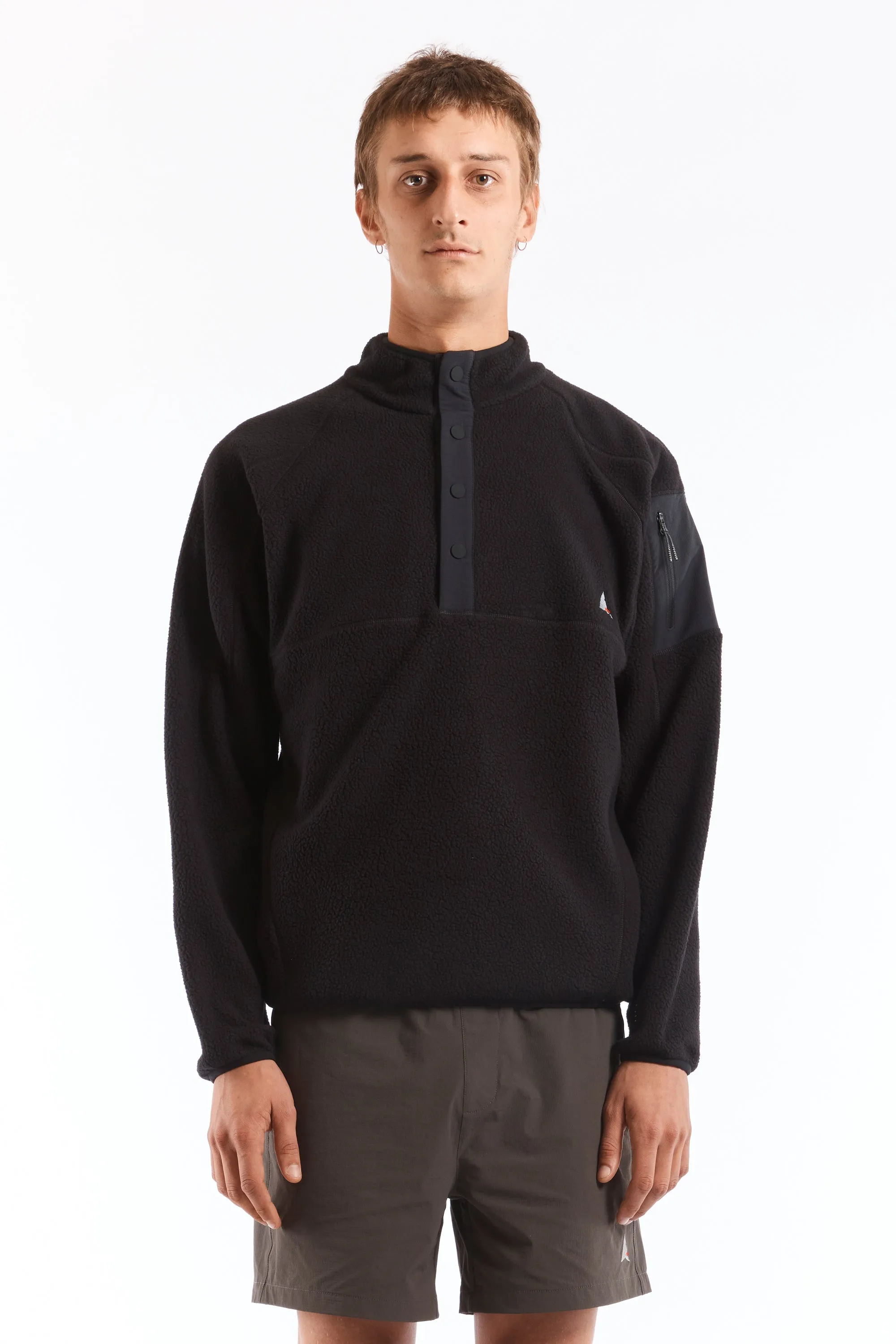 Polartec Fleece Button Up Black sold by Perks And Mini Pty Ltd (P.A.M.) product image thumbnail 2