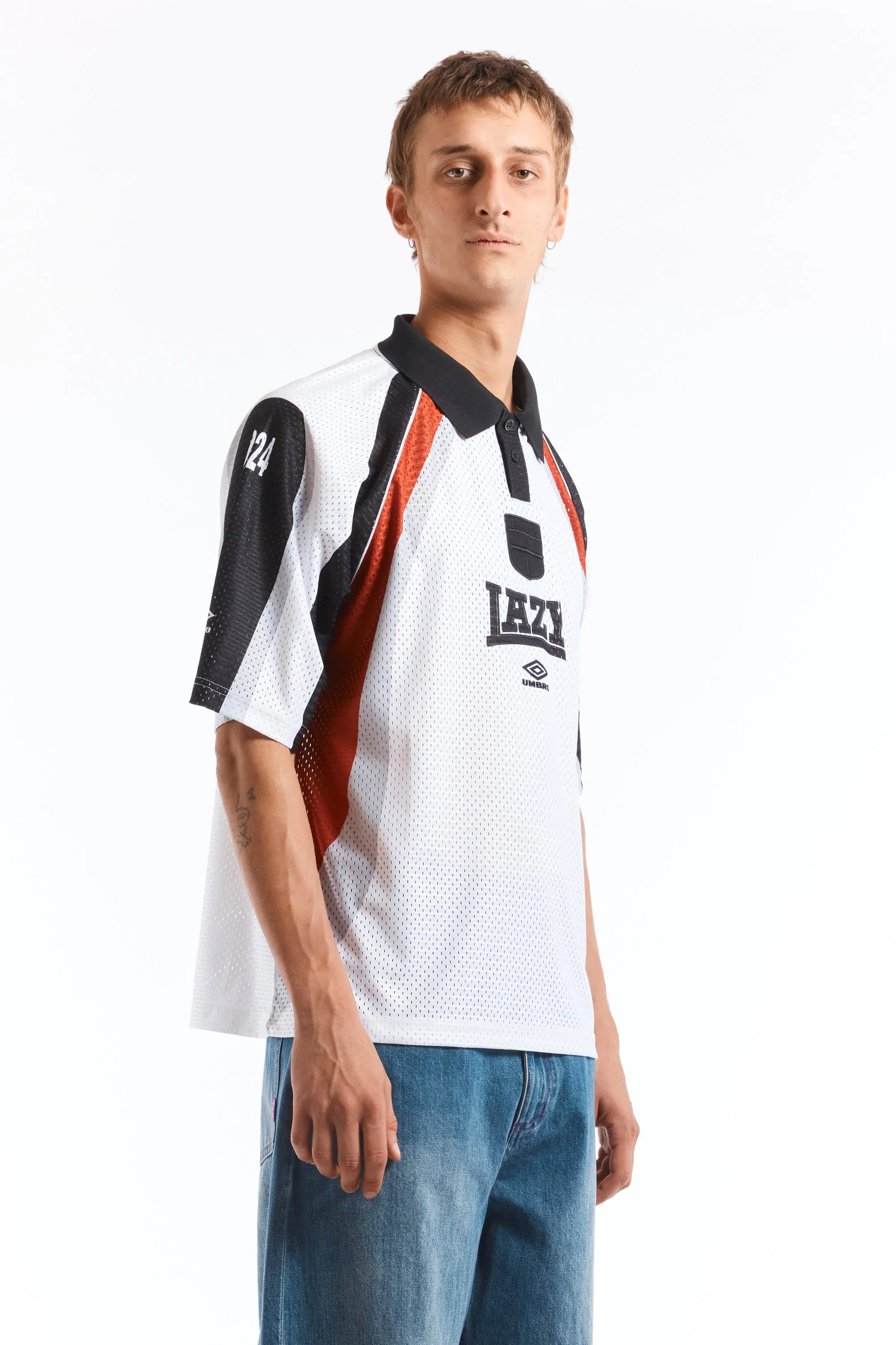 97/98 Lazy Polo White sold by Perks And Mini Pty Ltd (P.A.M.) product image thumbnail 2