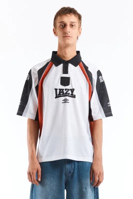 97/98 Lazy Polo White sold by Perks And Mini Pty Ltd (P.A.M.)