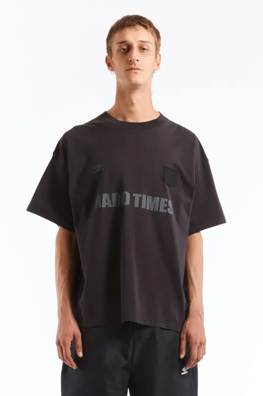 Hard Times T Shirt Washed Black sold by Perks And Mini Pty Ltd (P.A.M.)