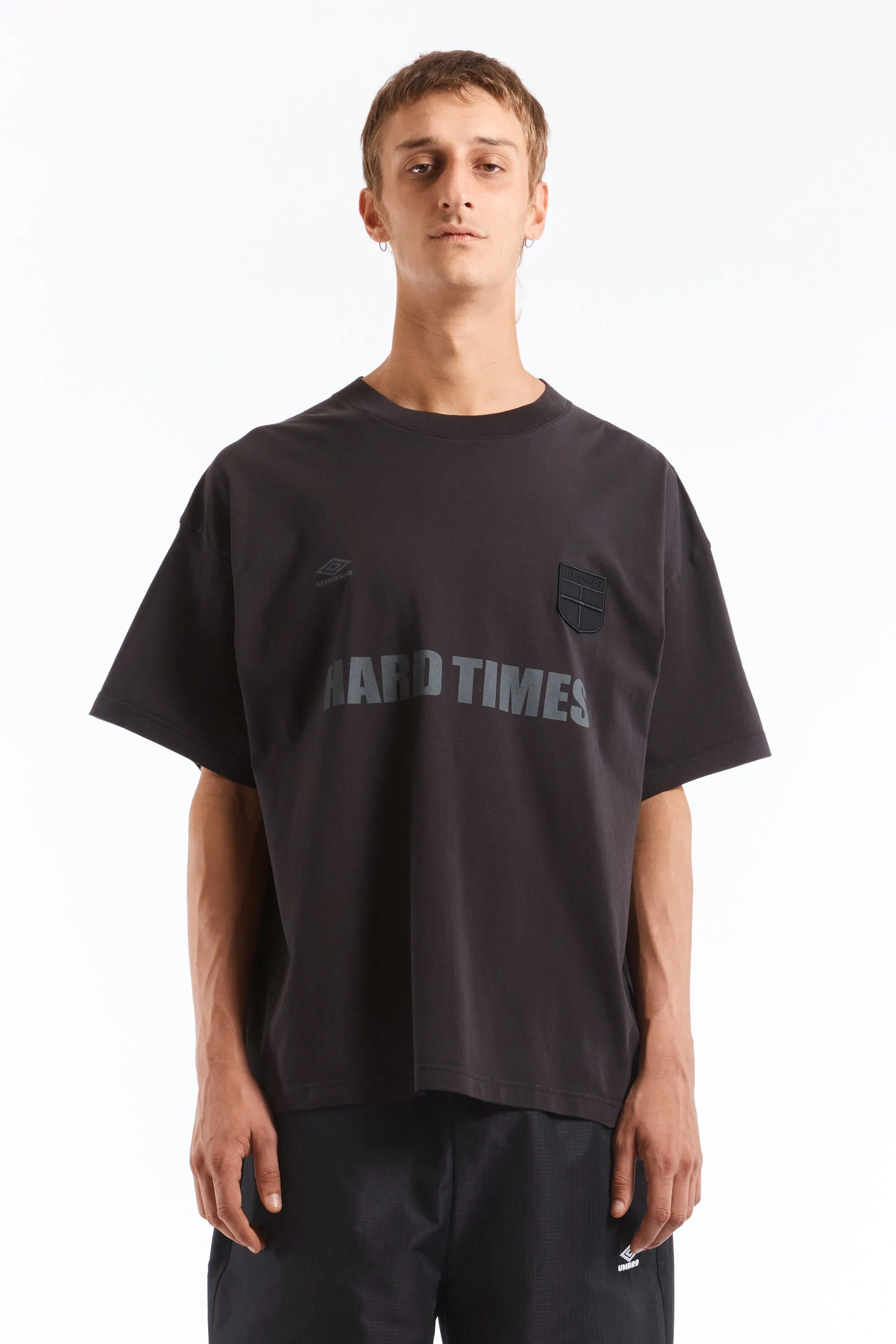 Hard Times T Shirt Washed Black sold by Perks And Mini Pty Ltd (P.A.M.)