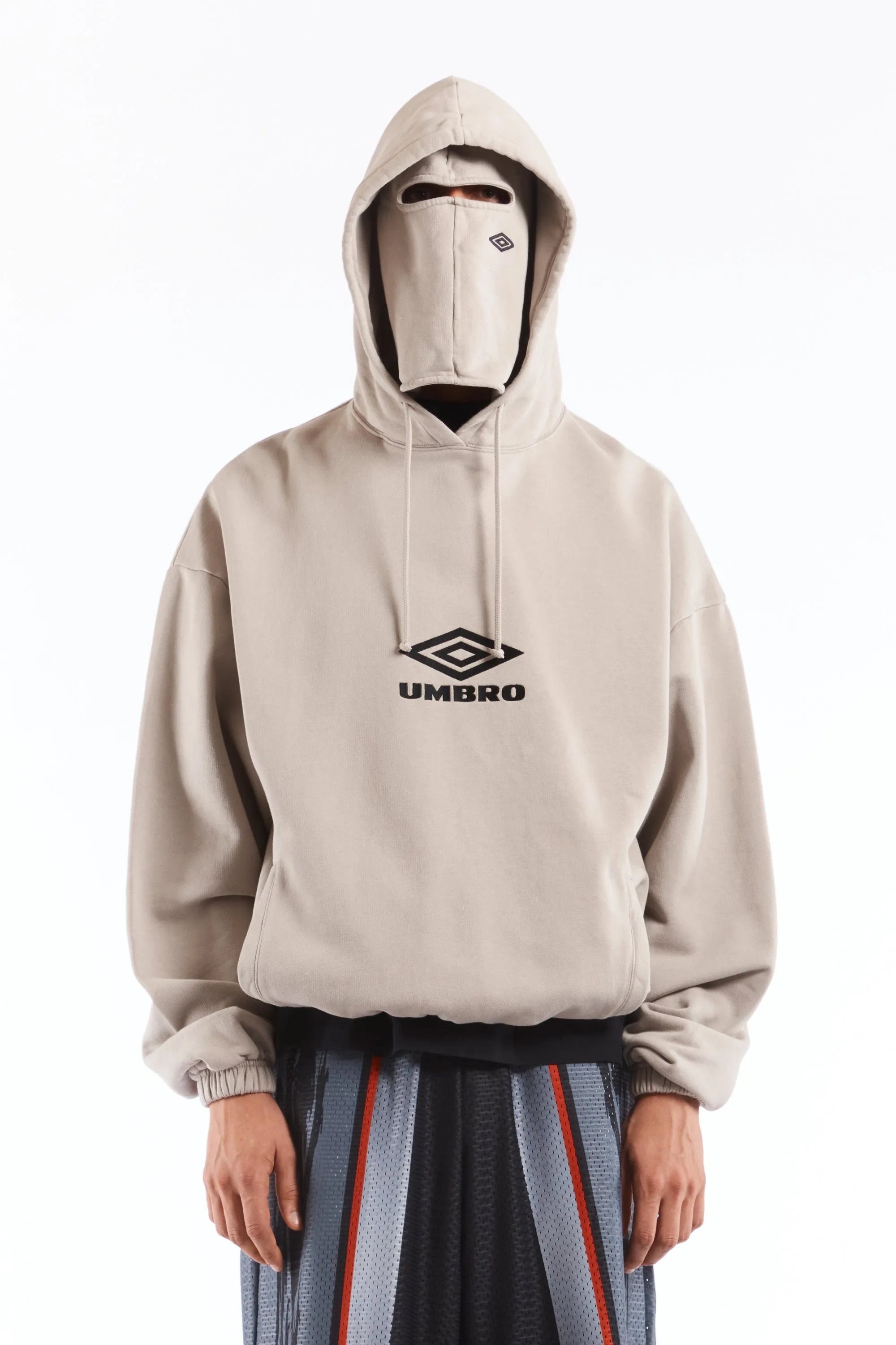 Og Logo Mask Hoodie Taupe sold by Perks And Mini Pty Ltd (P.A.M.) product image thumbnail 3