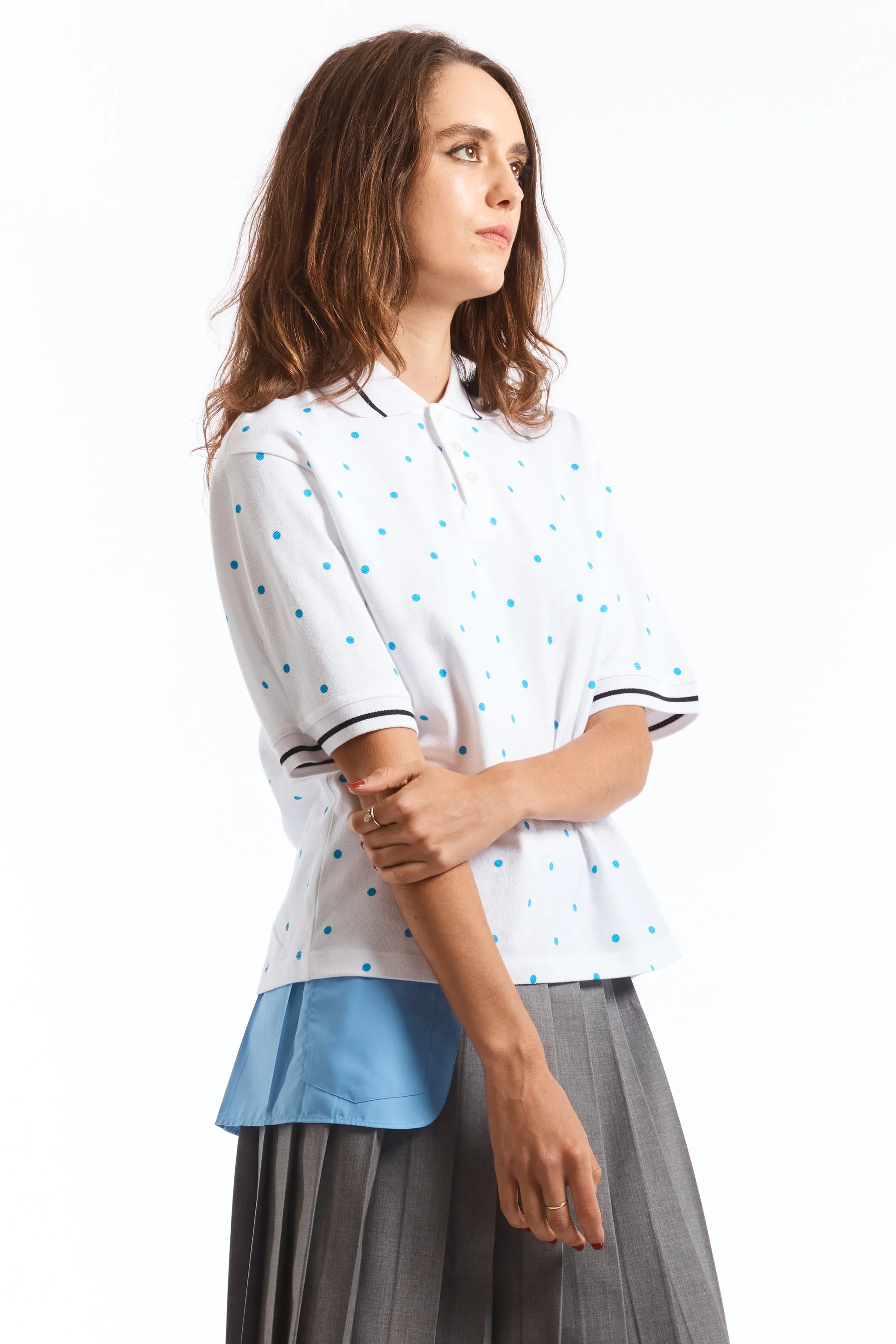 POLKA DOTS POLO SHIRT sold by Perks And Mini Pty Ltd (P.A.M.) product image thumbnail 2