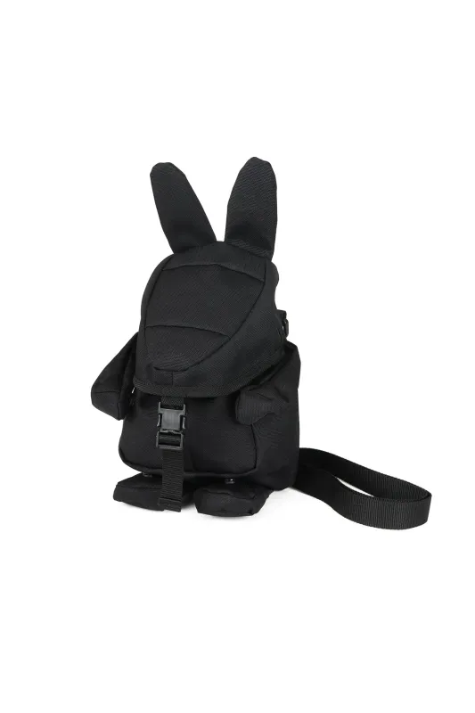 RABBIT POUCH BLACK sold by Perks And Mini Pty Ltd (P.A.M.)