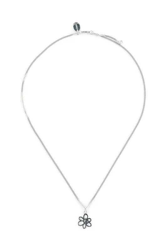 OUTLINE GESTURES NECKLACE - SILVER made by Perks And Mini Pty Ltd (P.A.M.)