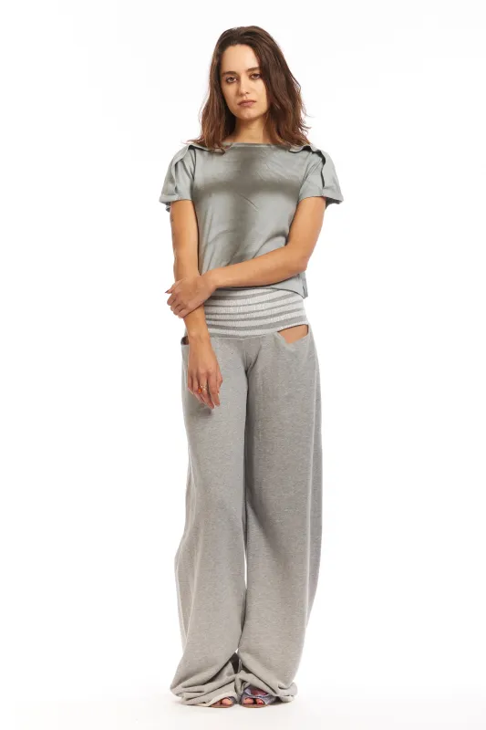 PLACKET T-SHIRT LIGHT BLUE SPRAY sold by Perks And Mini Pty Ltd (P.A.M.)