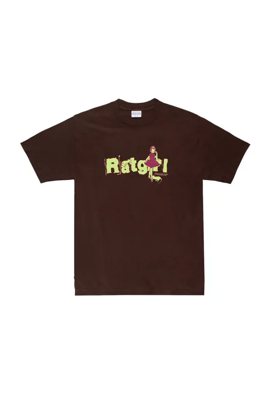 Fairytale Mens Tee Brown - Ratgirl sold by Perks And Mini Pty Ltd (P.A.M.)