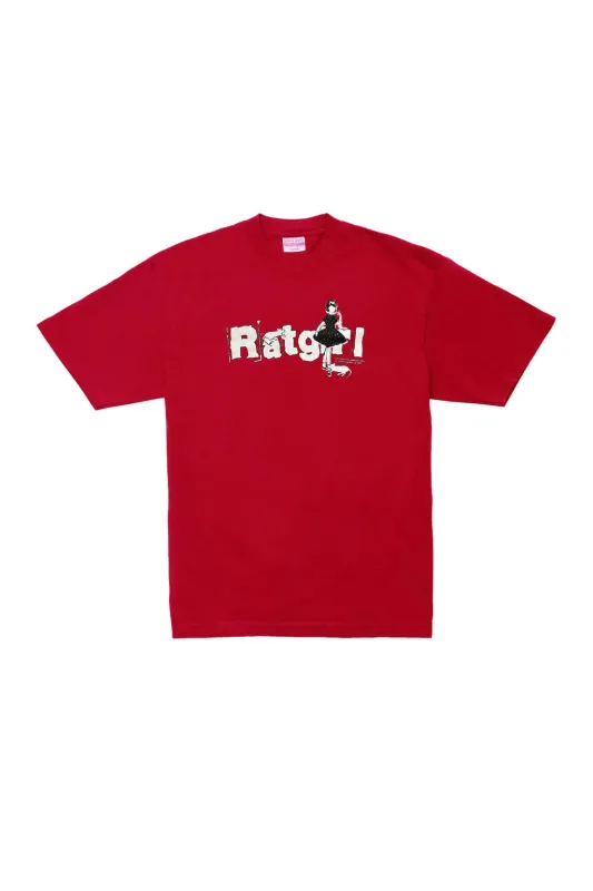 Fairytale Mens Tee Red - Ratgirl sold by Perks And Mini Pty Ltd (P.A.M.)