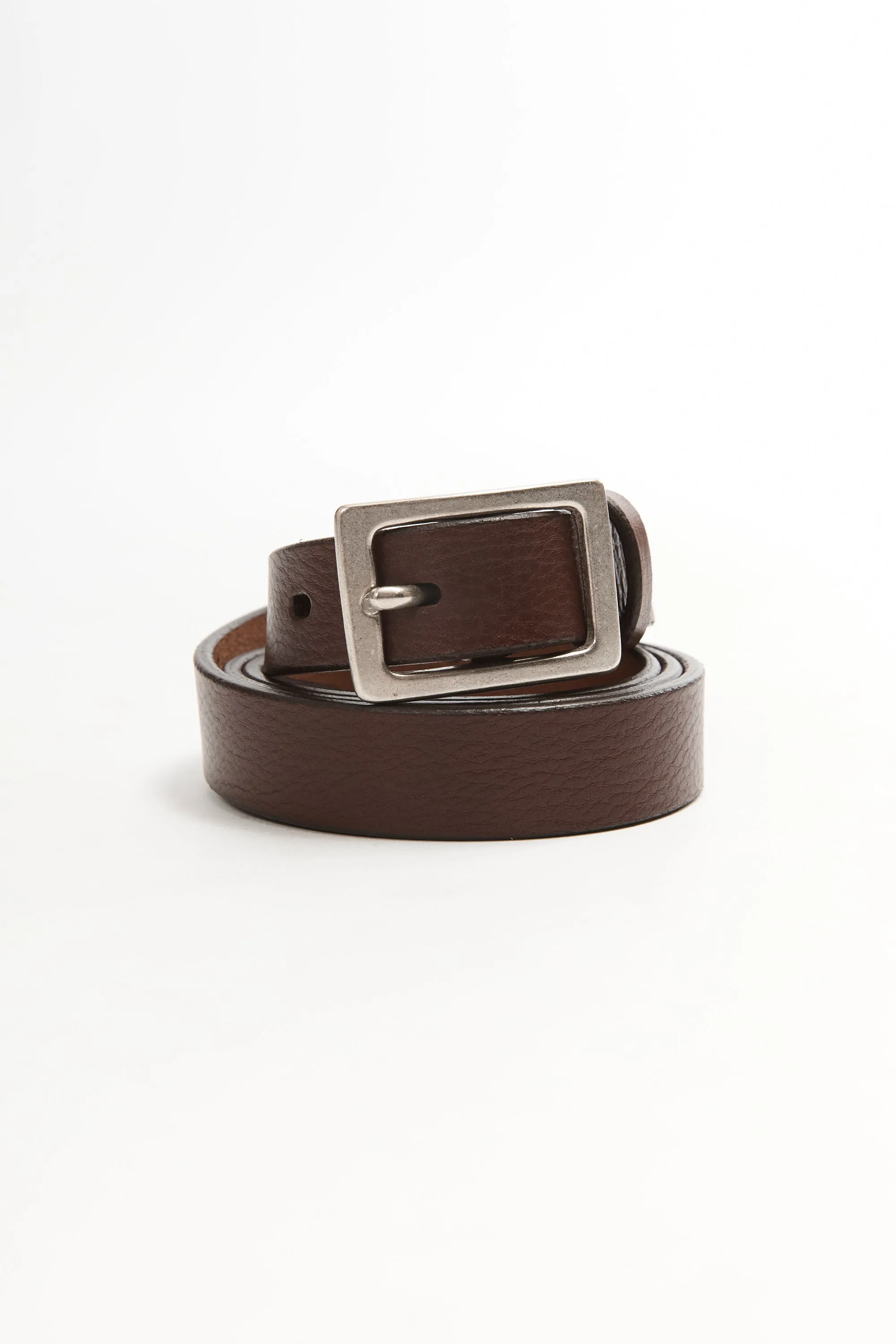 LEATHER NARROW BELT BROWN sold by Perks And Mini Pty Ltd (P.A.M.)