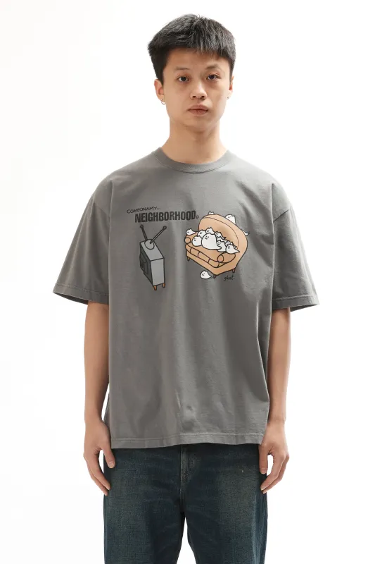 NH . TEE SS-13 GREY sold by Perks And Mini Pty Ltd (P.A.M.)