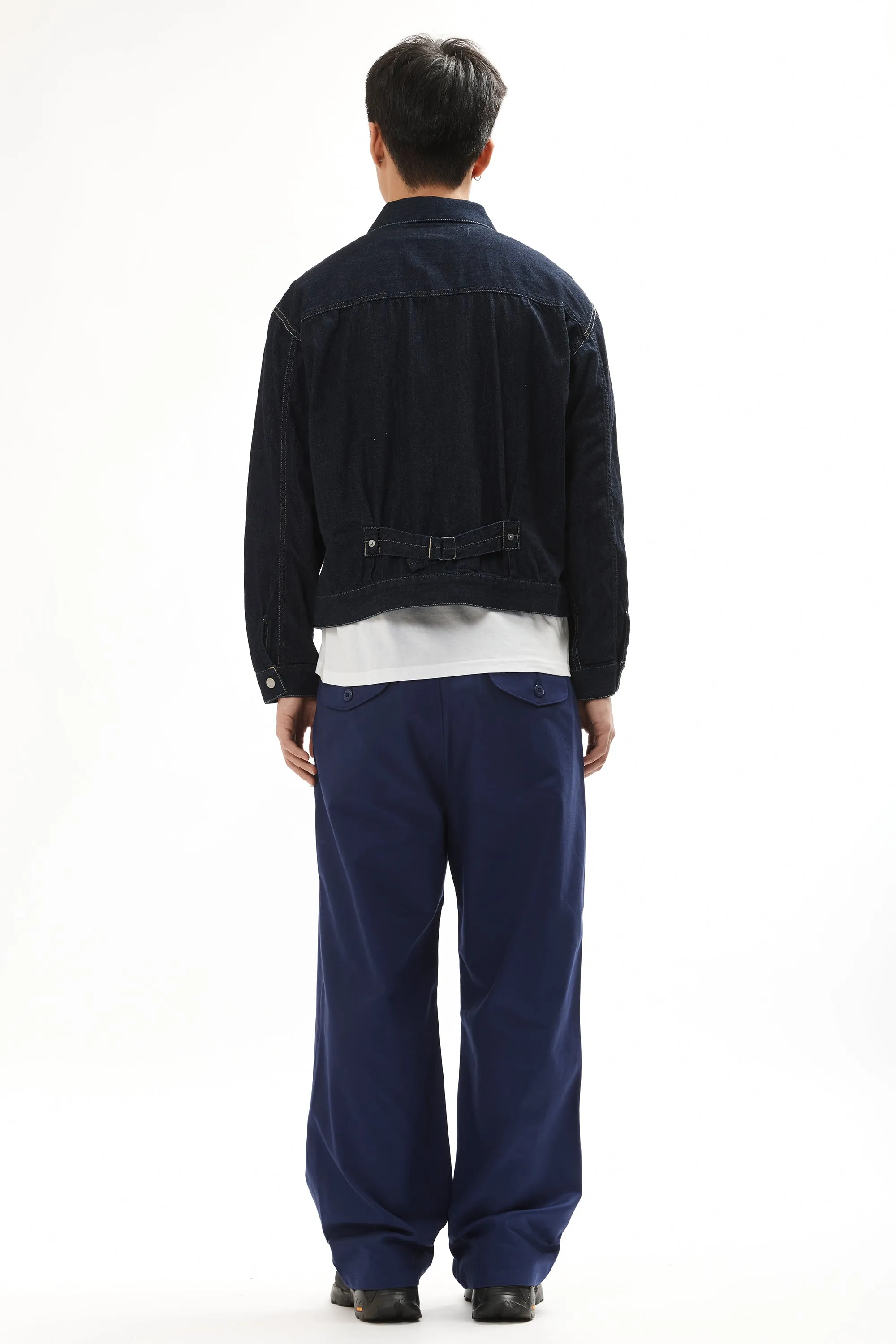 WASHED LIGHT WEIGHT DENIM ZIP JACKET sold by Perks And Mini Pty Ltd (P.A.M.) product image thumbnail 3